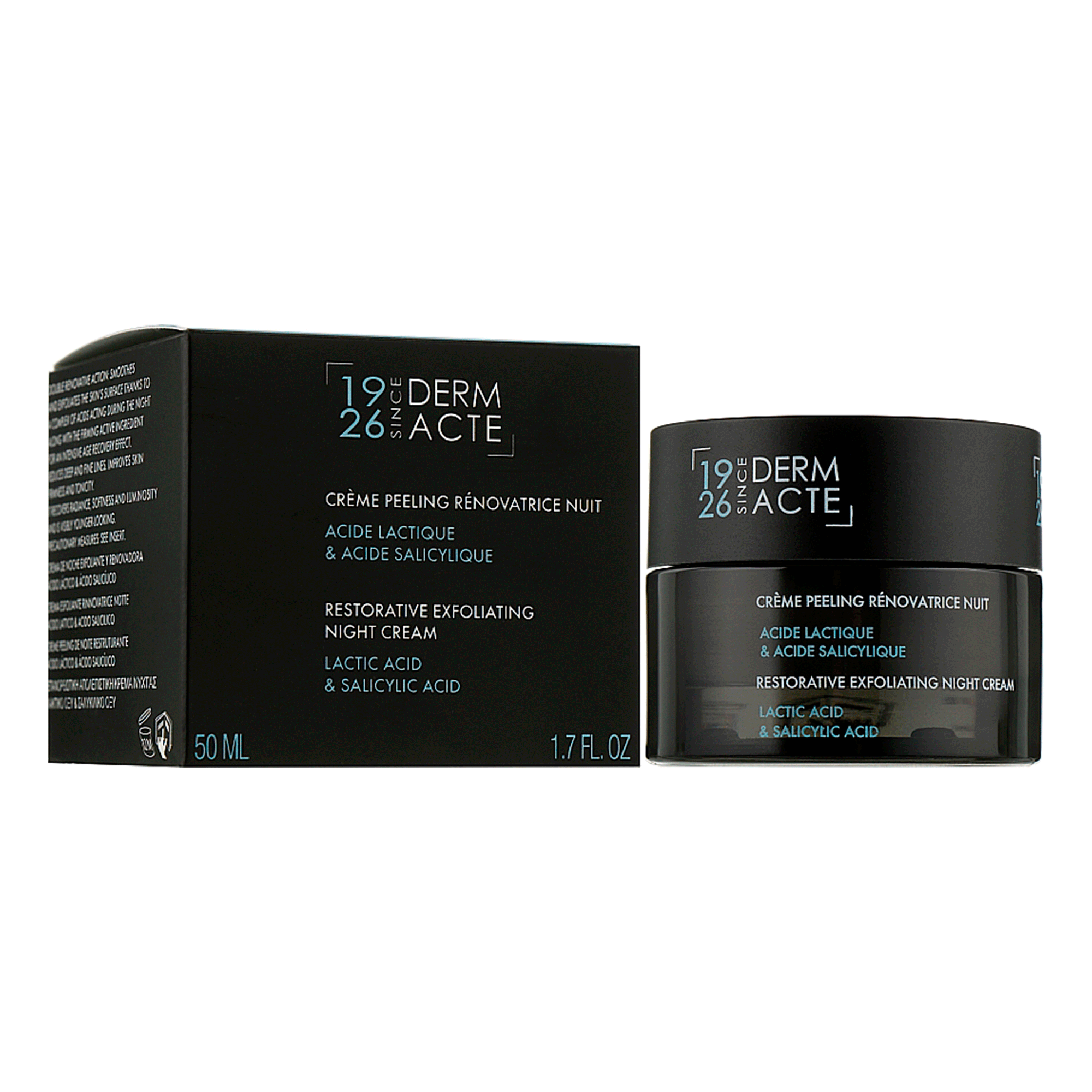Ночной обновляющий крем-пилинг Academie Derm Acte Restorative Exfoliating Night Cream