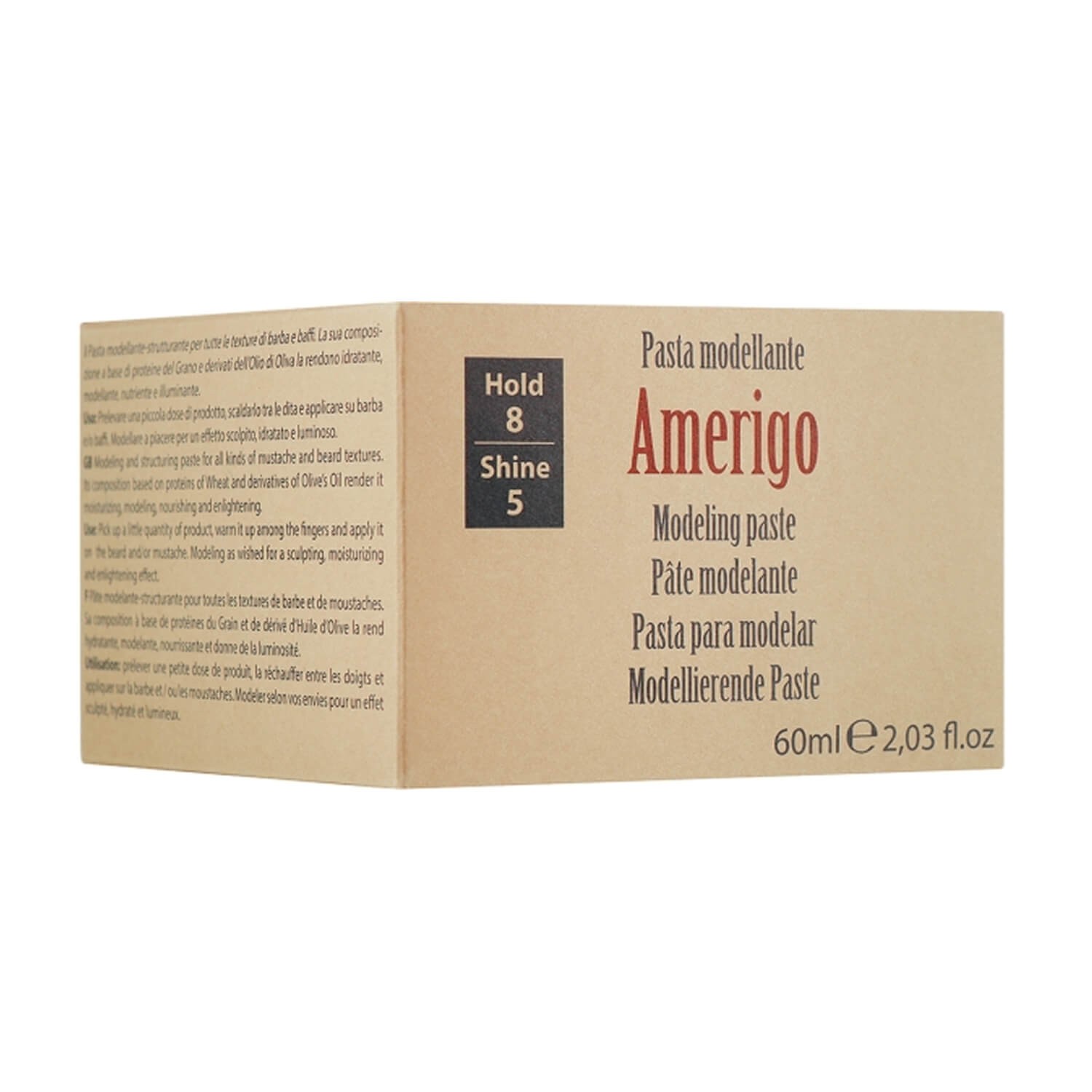 Моделирующая паста для бороды и усов Barba Italiana Modeling Paste Amerigo