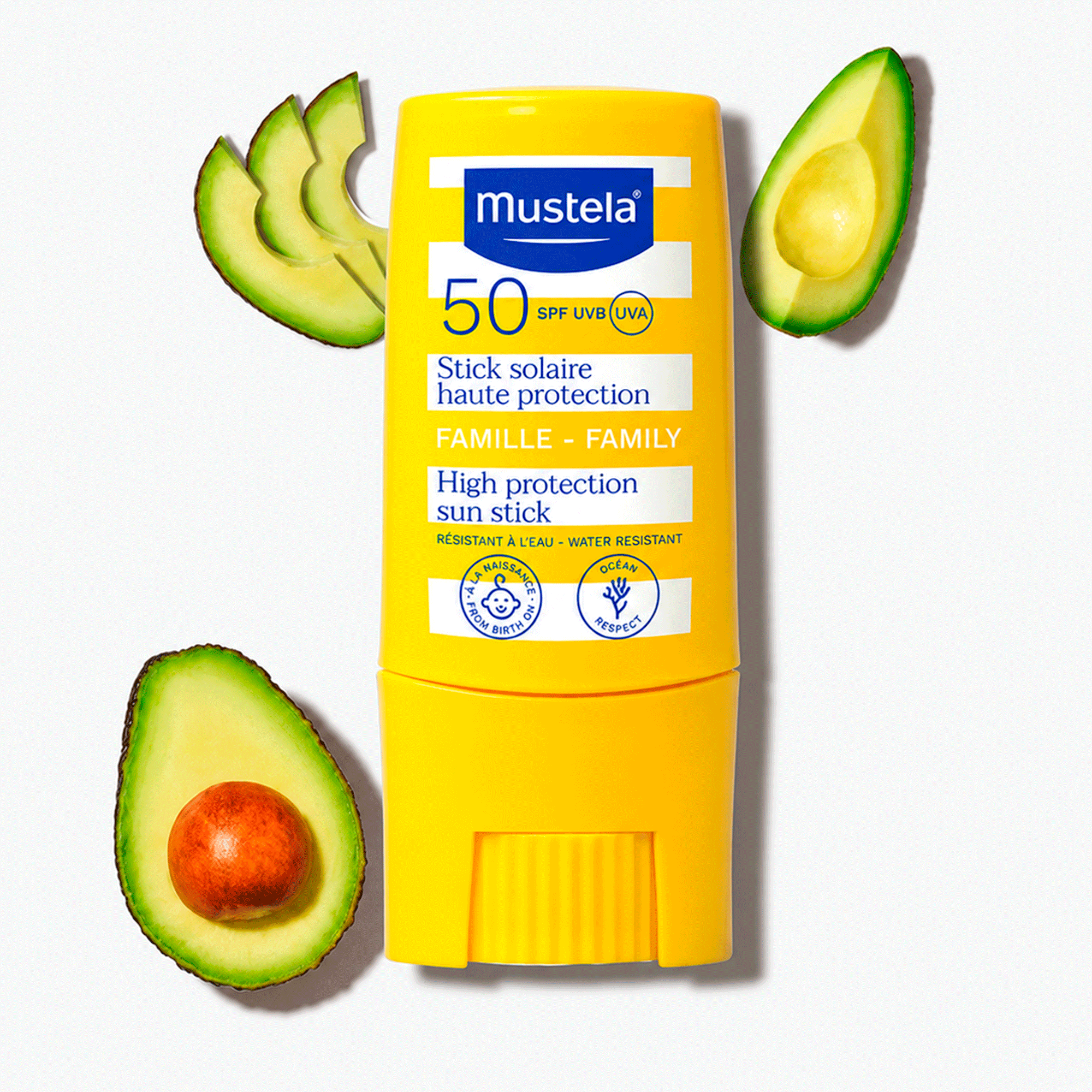 Солнцезащитный стик Mustela Very High Family Sun Stick SPF50+