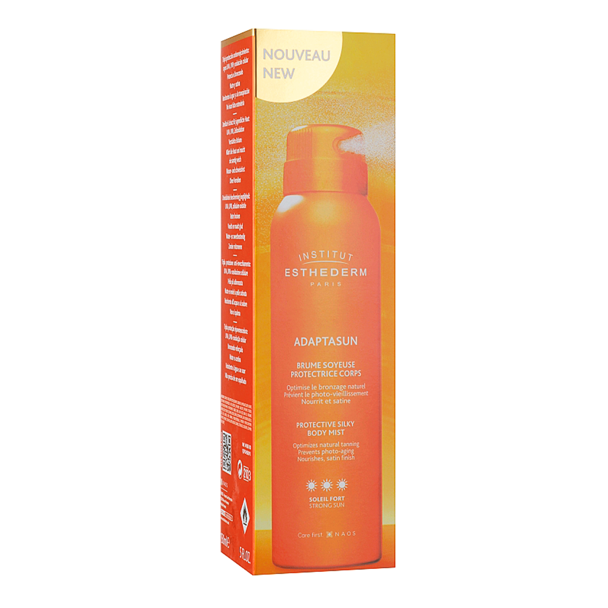 Спрей для засмаги Adaptasun Institut Esthederm Protective Silky Body Mist Strong Sun