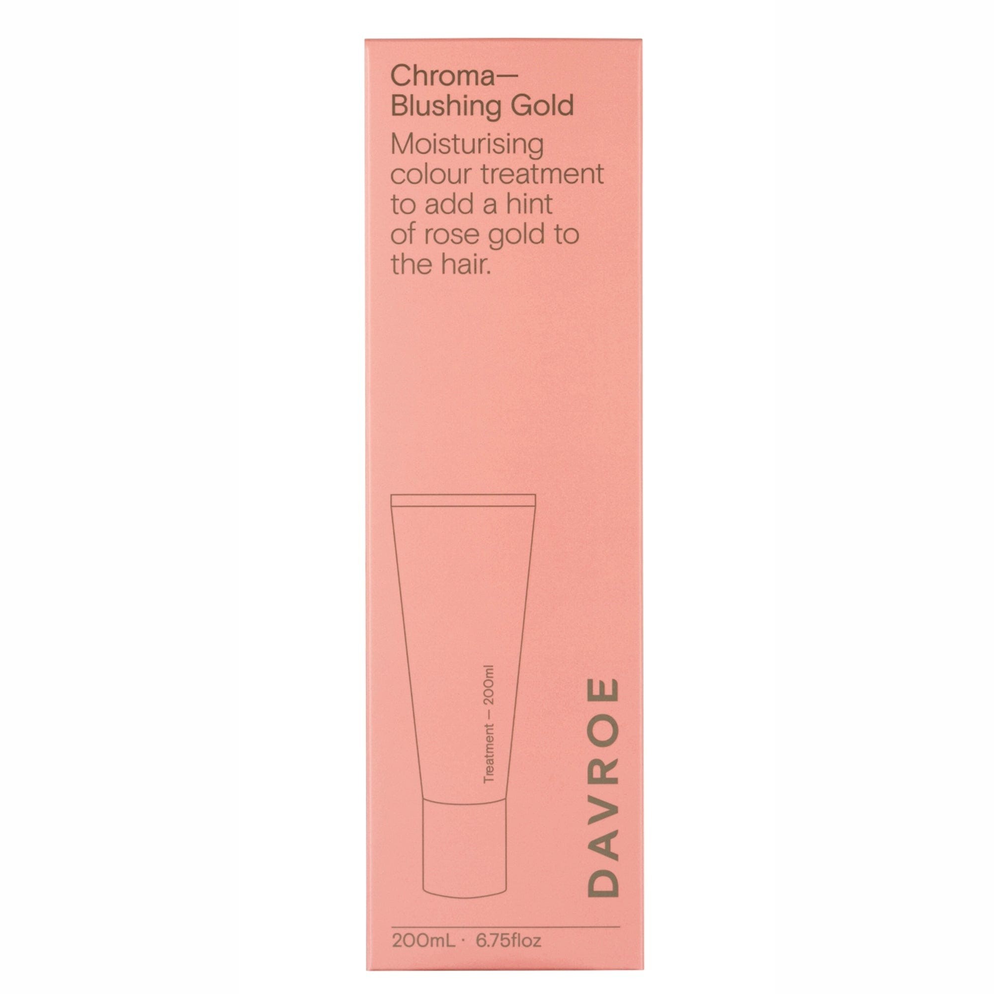 Davroe Chroma Colour Treatments Blushing Gold цена