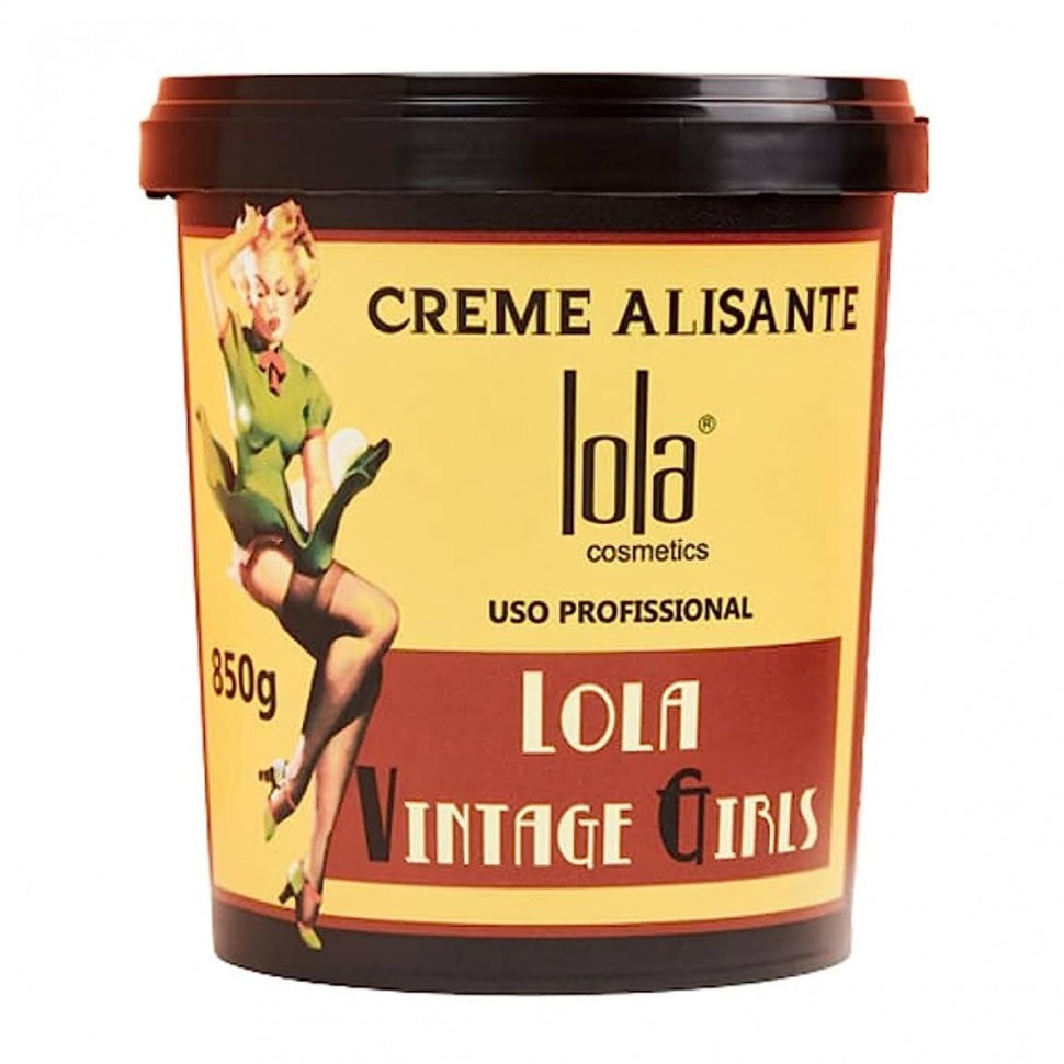 Lola Cosmetics Vintage Girls Cream - Крем для выпрямления волос