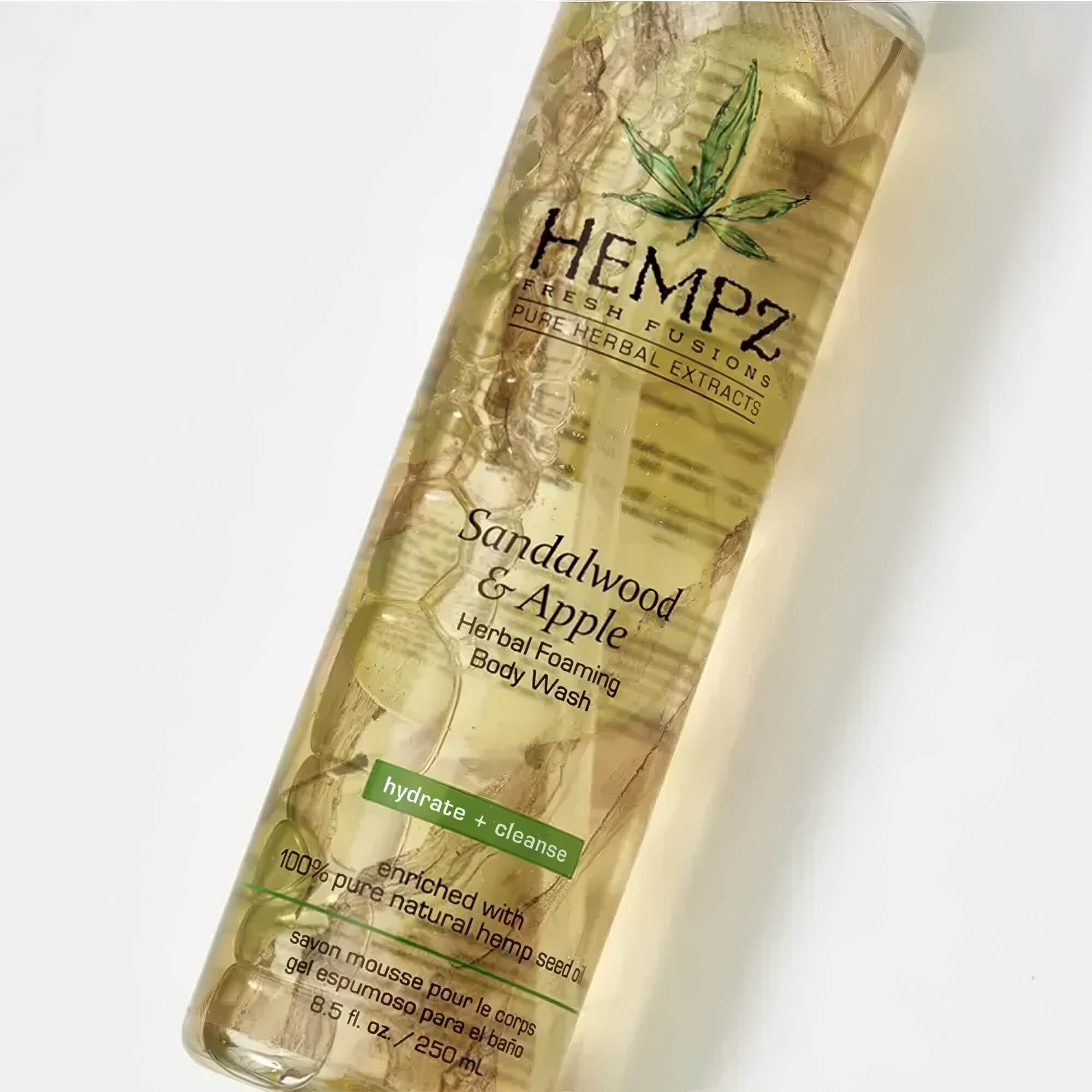 Гель-піна для душу сандал та яблуко Hempz Fresh Fusions Sandalwood & Apple Herbal Foaming Body Wash