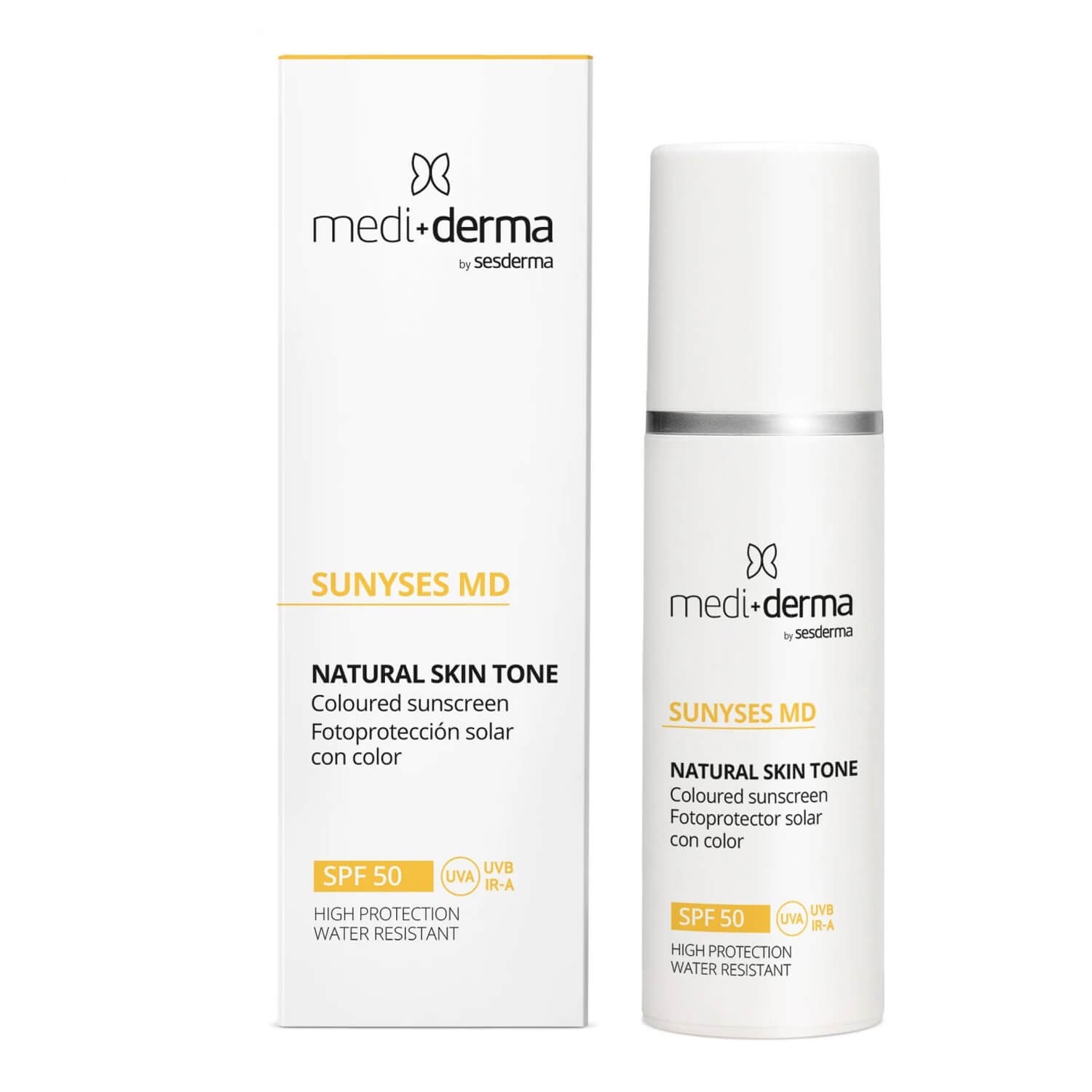 Sesderma Mediderma Facial Cream SPF 50 Photoprotection with color цена