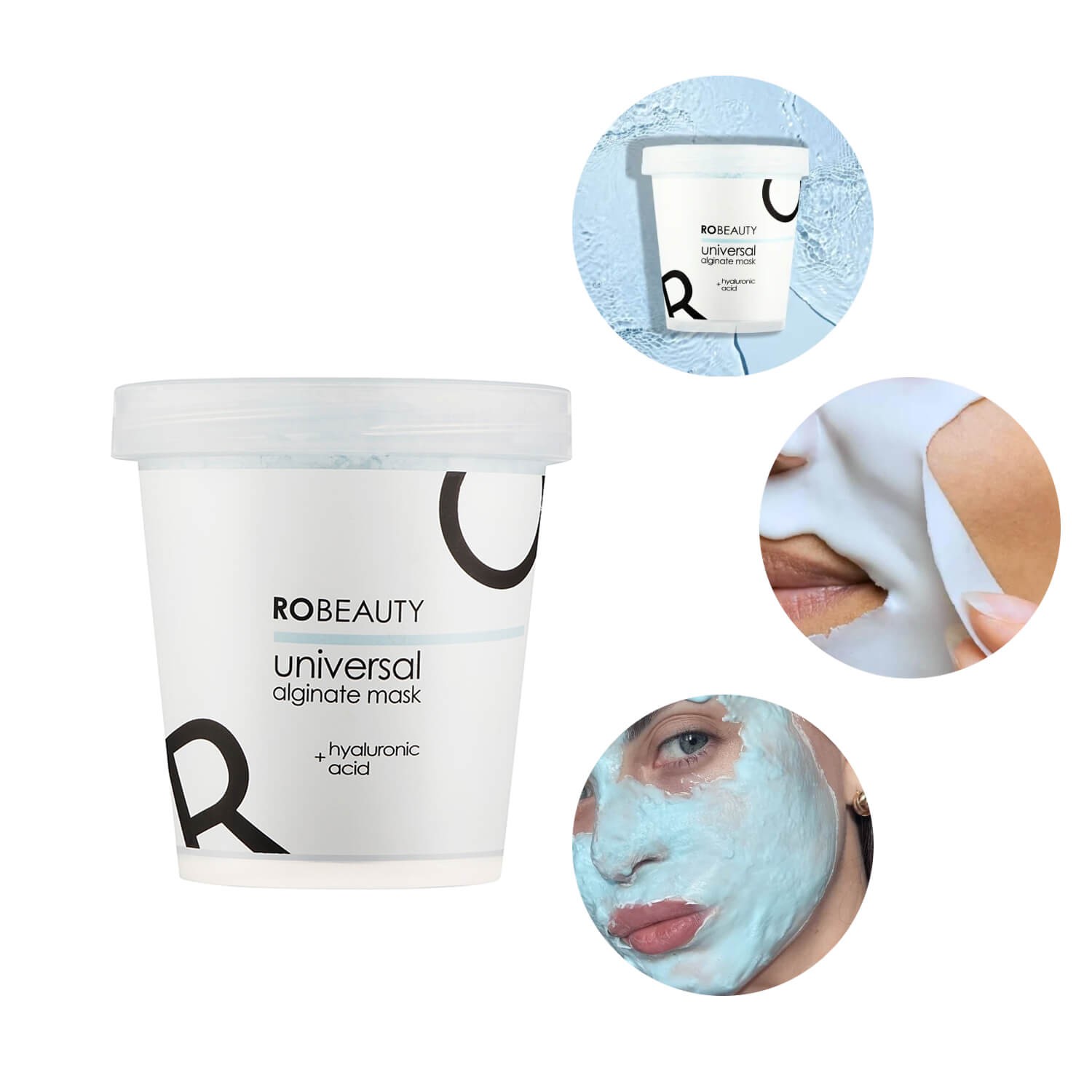 Альгінатна маска з гіалуроновою кислотою Robeauty Me Hyaluronic Alginate Mask 