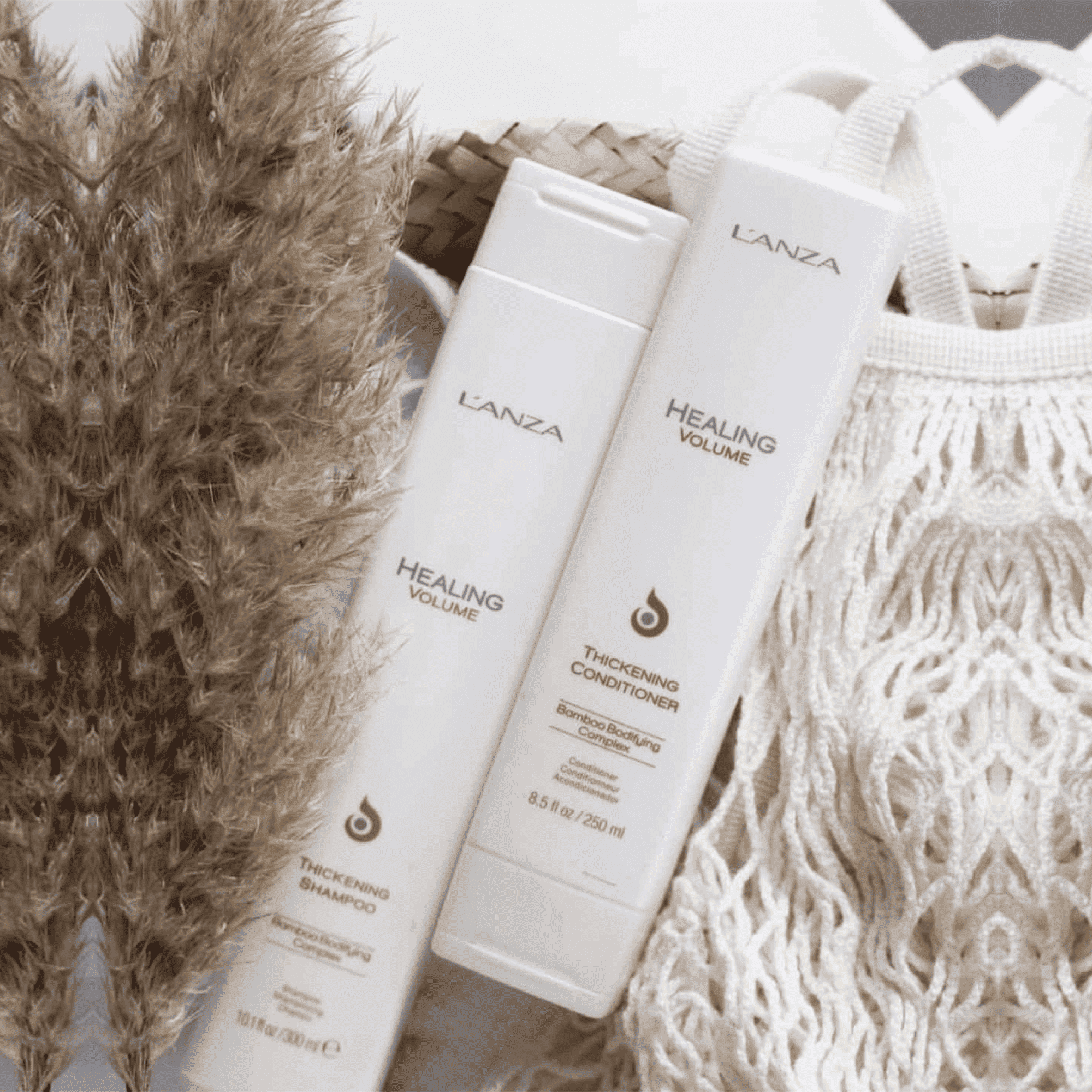 Подарочный набор L’anza Healing Volume Holiday Trio Box 