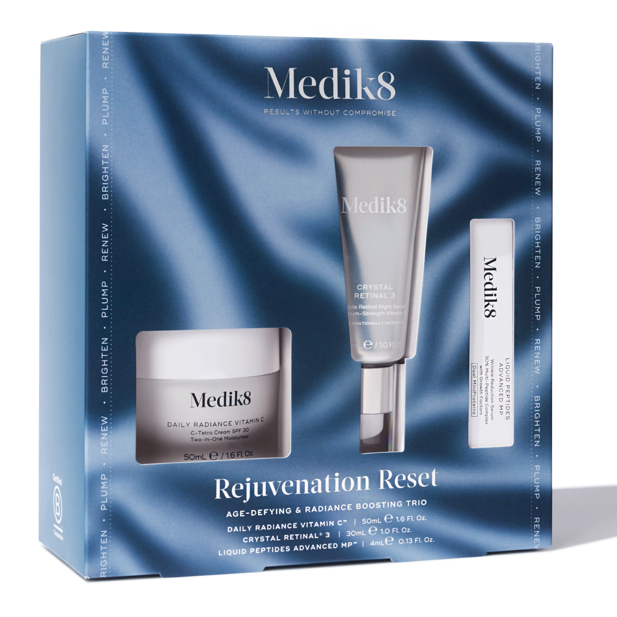 Лимитированный омолаживающий набор Medik8 Rejuvenation Reset Kit