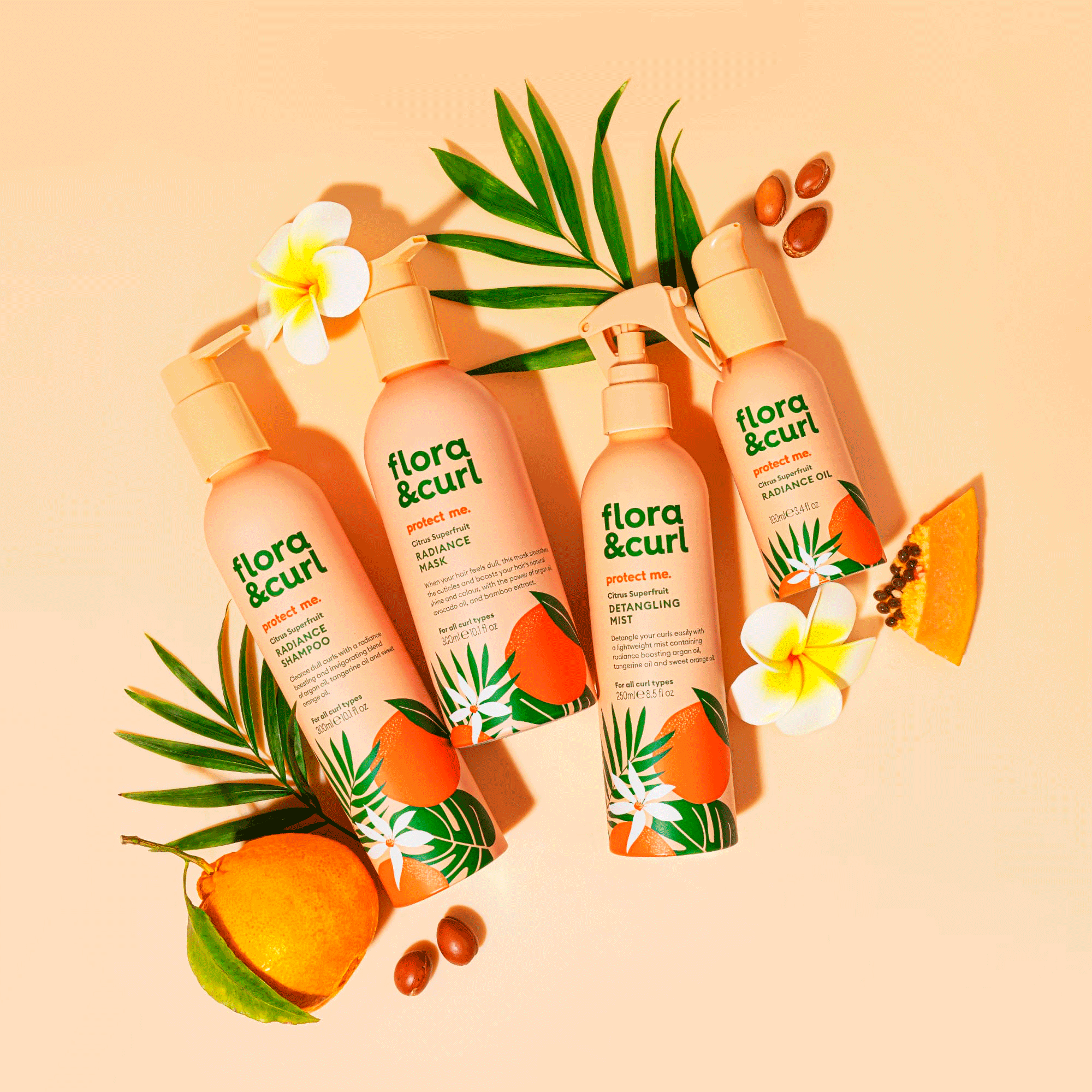 Спрей для вьющихся волос Flora Curl Citrus Superfruit