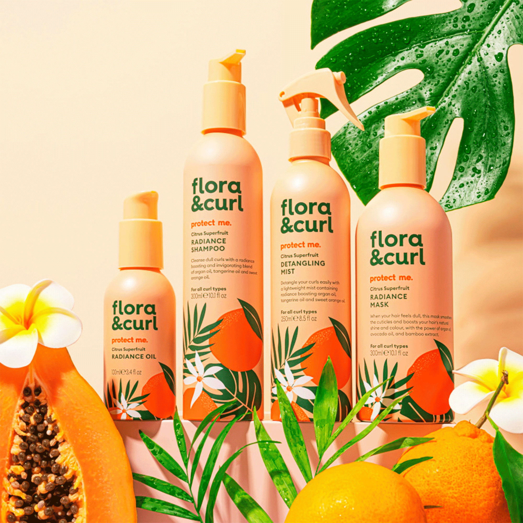 Спрей для вьющихся волос Flora Curl Citrus Superfruit