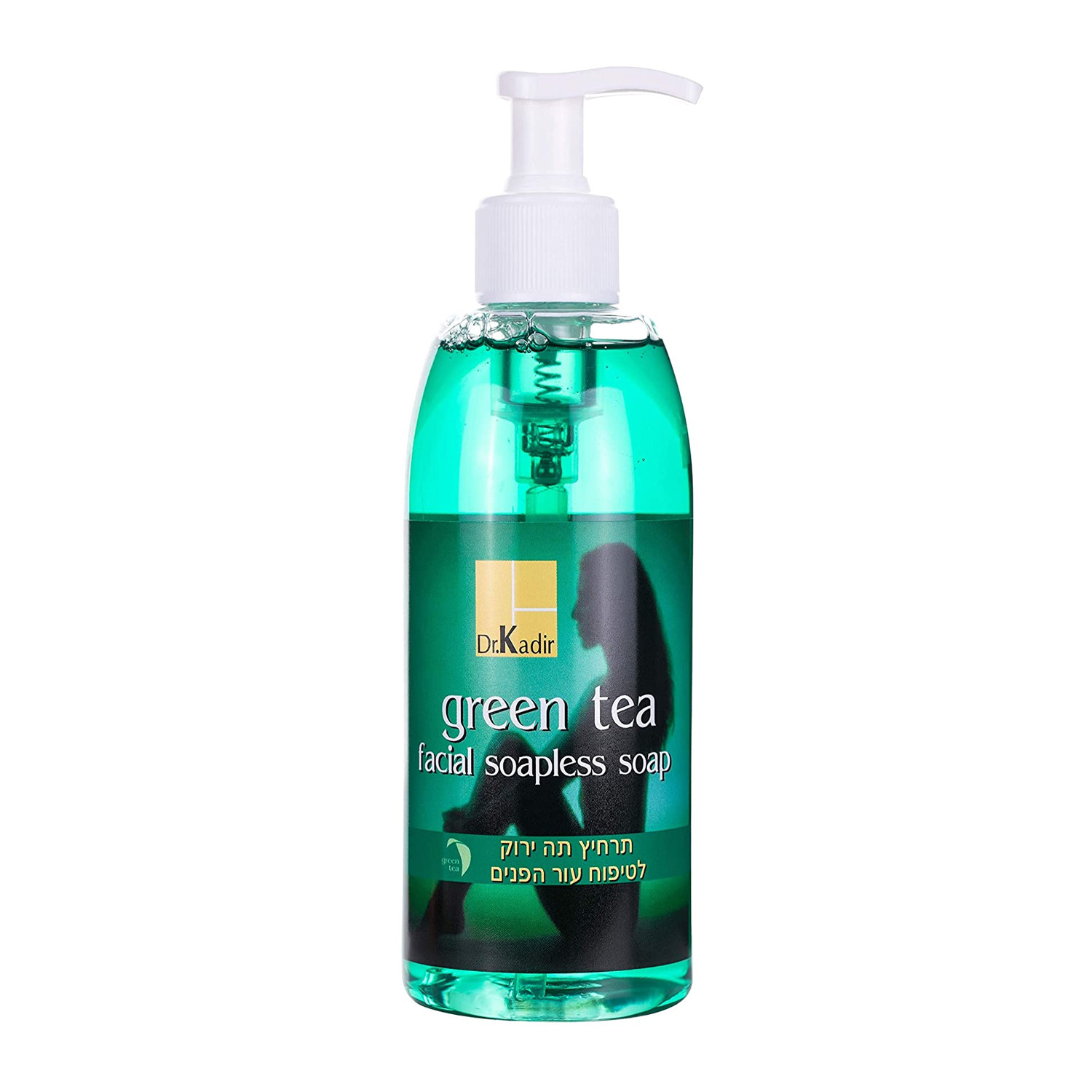 Dr. Kadir Green Tea-Soapless Soap (Pump) - Гель для очищення обличчя та шиї "Зелений чай"
