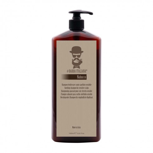 Успокаивающий шампунь для чувствительной кожи головы Barba Italiana Soothing Shampoo For Sensitive Scalp Nabucco