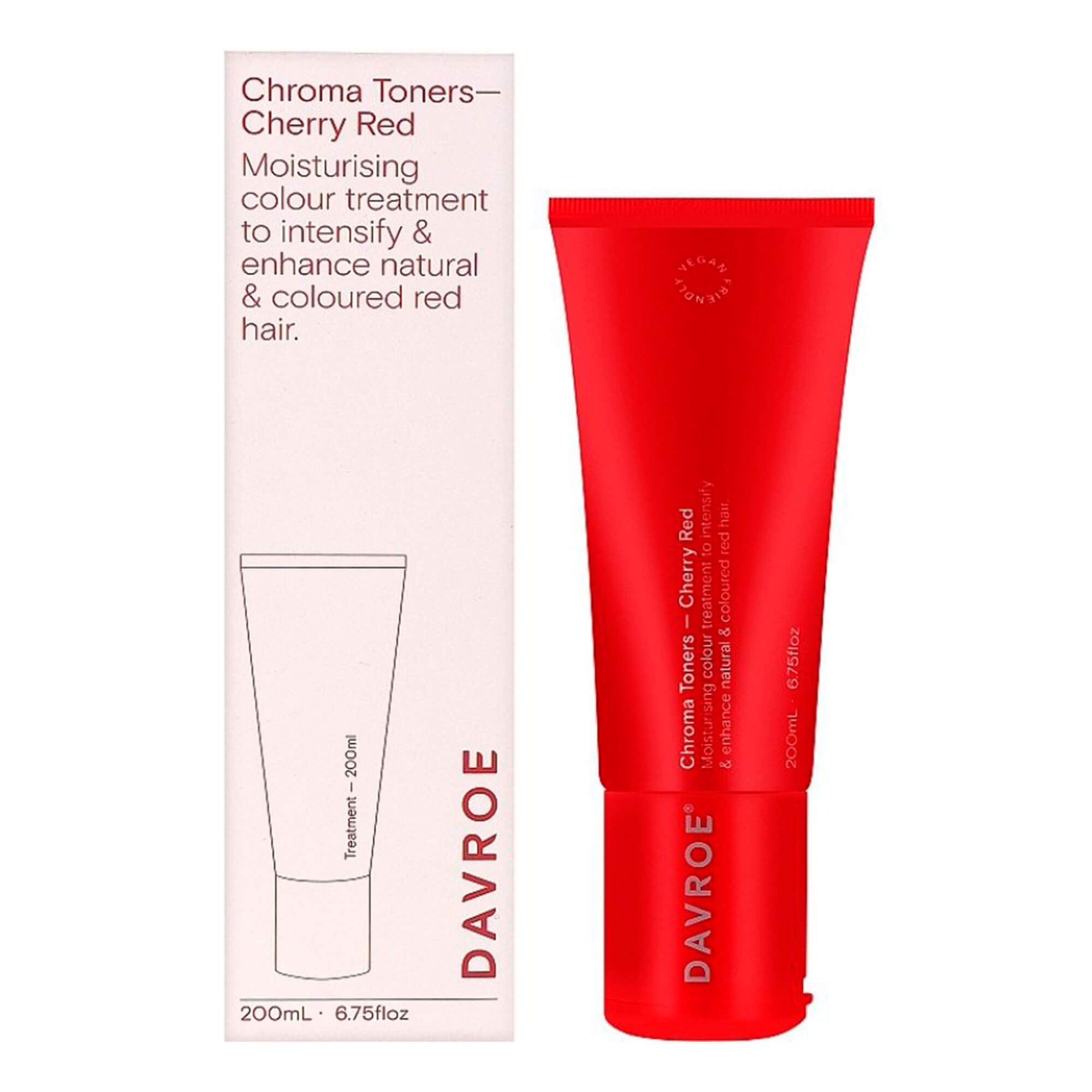 Тонирующий бальзам для волос Davroe Chroma Colour Treatments Cherry Red Toner