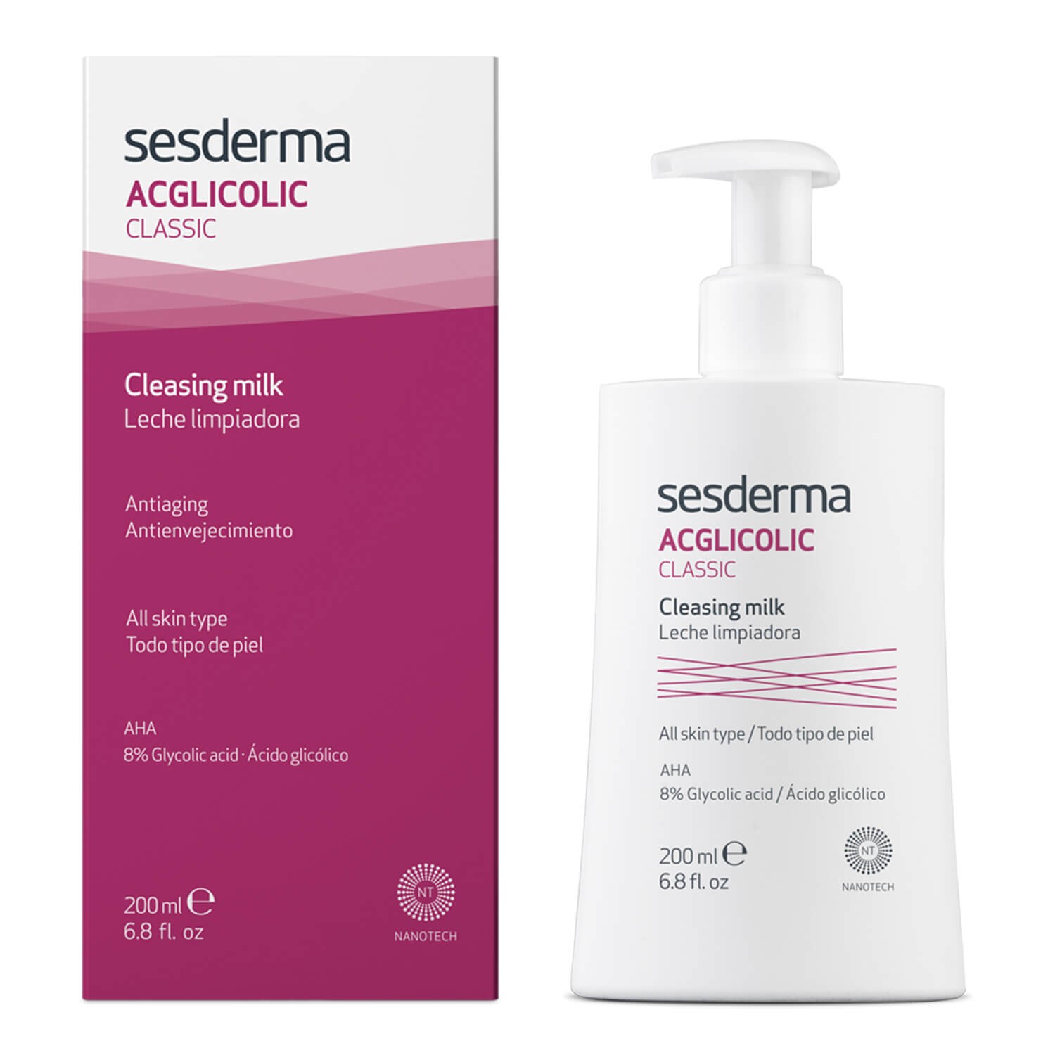 sesderma acglicolic classic cleansing milk

