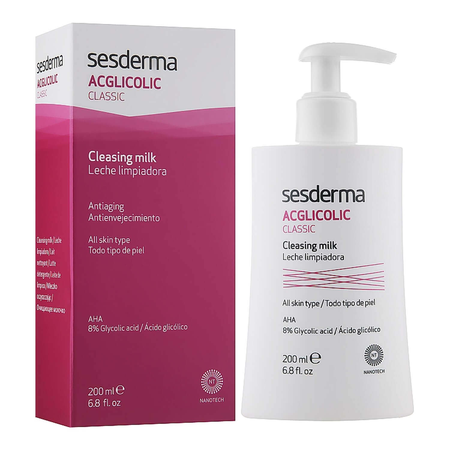 sesderma acglicolic cleansing milk купить