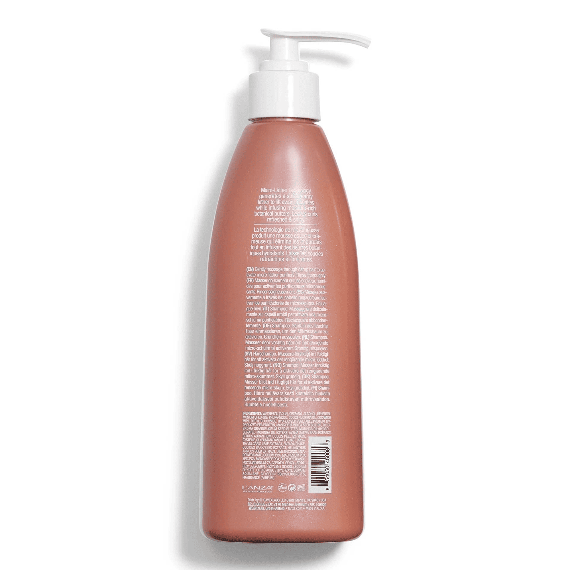 Шампунь для кучерявого волосся L’anza Healing Curls Butter Shampoo