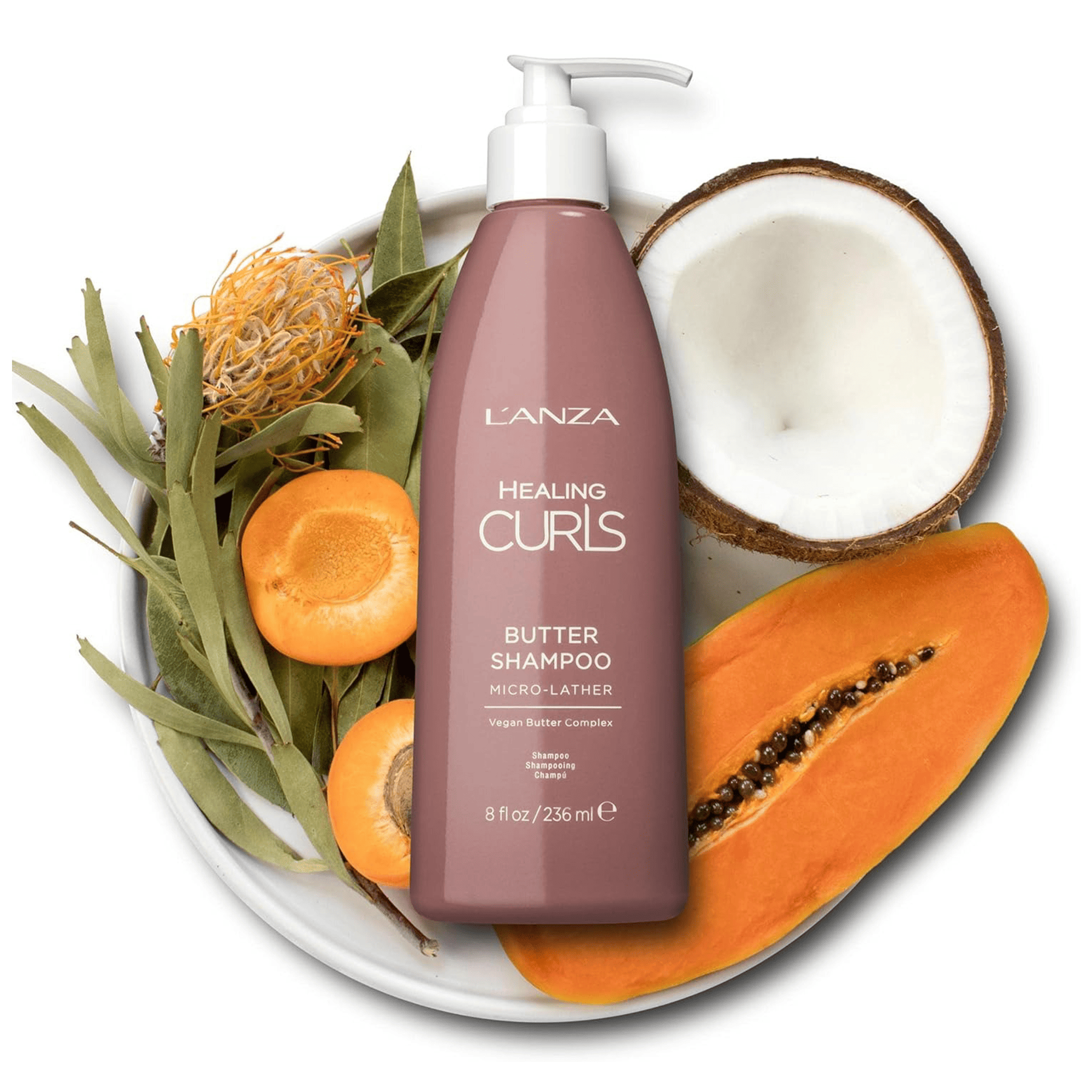 Шампунь для кучерявого волосся L’anza Healing Curls Butter Shampoo