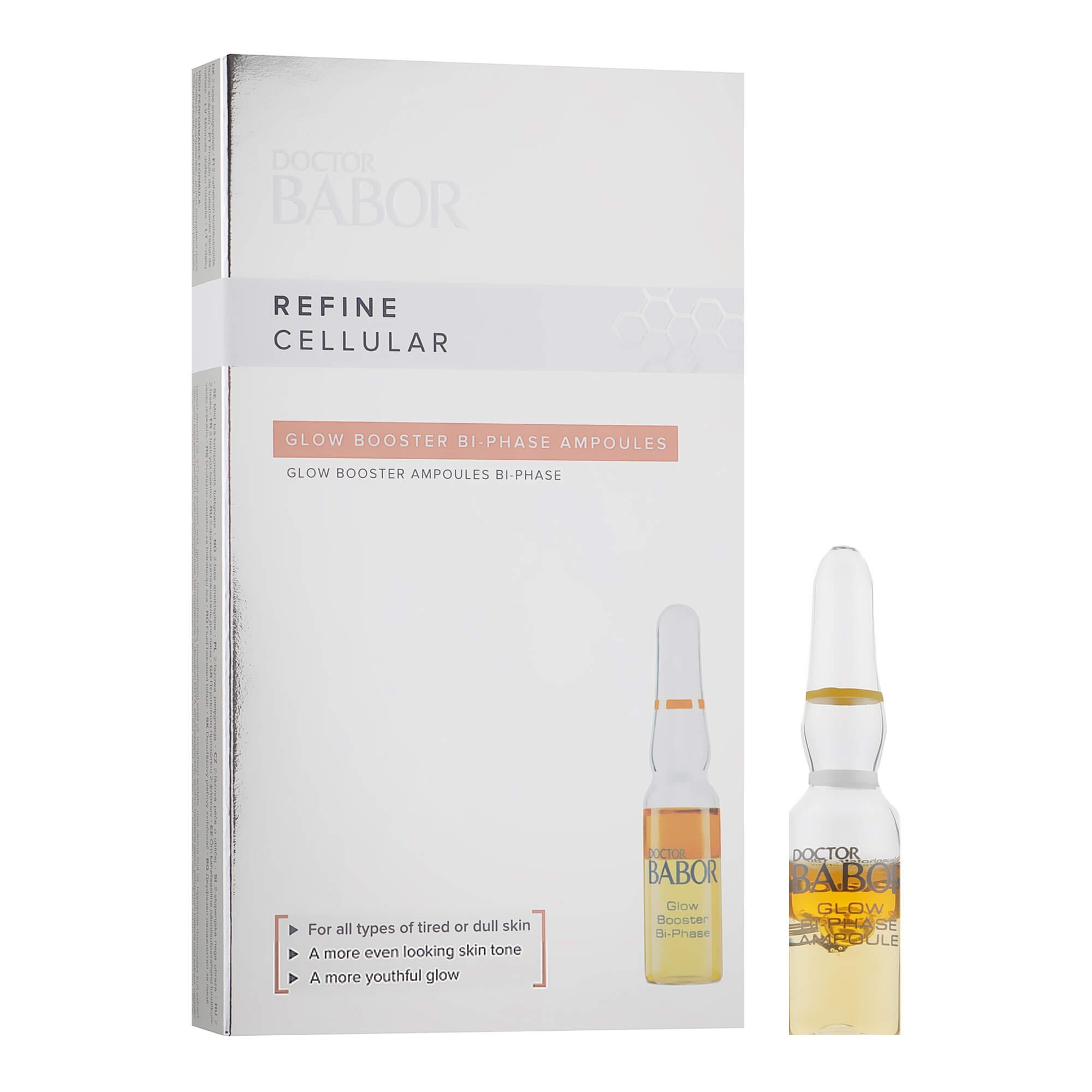 Двухфазные ампулы для сияния кожи Babor Doctor Refine Cellular Glow Bi Phase Ampoules