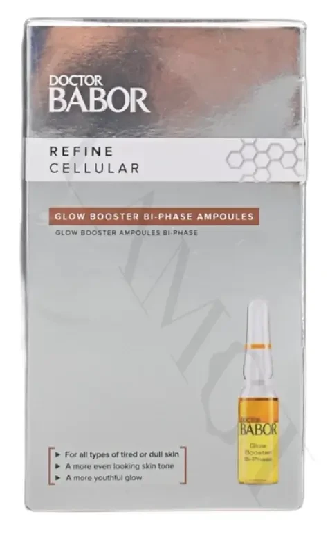 Двухфазные ампулы для сияния кожи Babor Doctor Refine Cellular Glow Bi Phase Ampoules