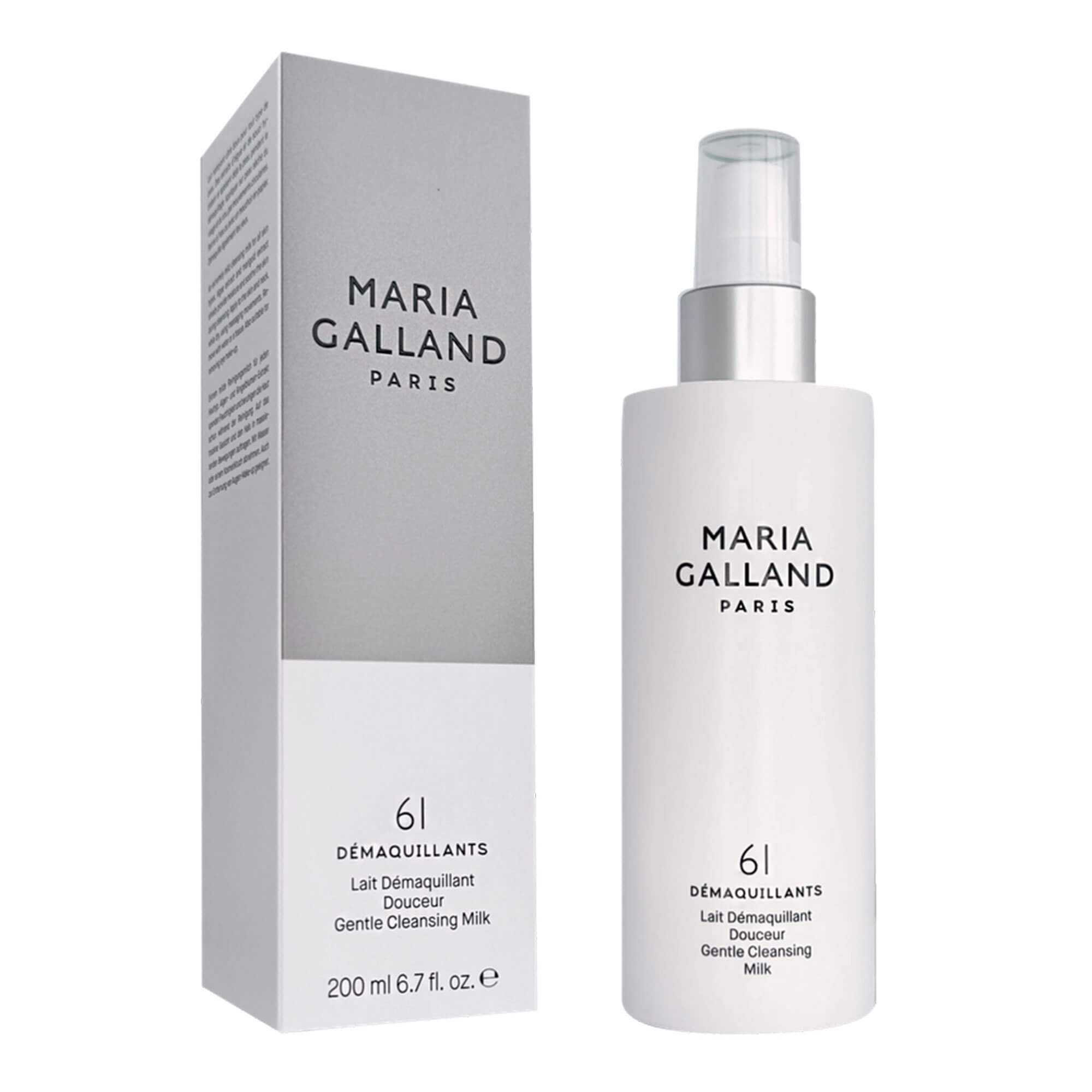 Ніжне очищуюче молочко для обличчя Maria Galland 61 Gentle Cleansing Milk
