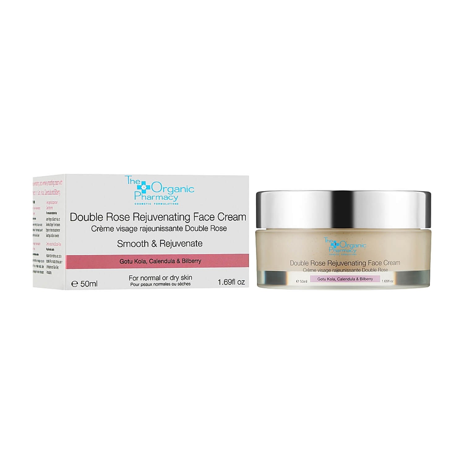 Омолаживающий крем для лица The Organic Pharmacy Double Rose Rejuvinating Face Cream