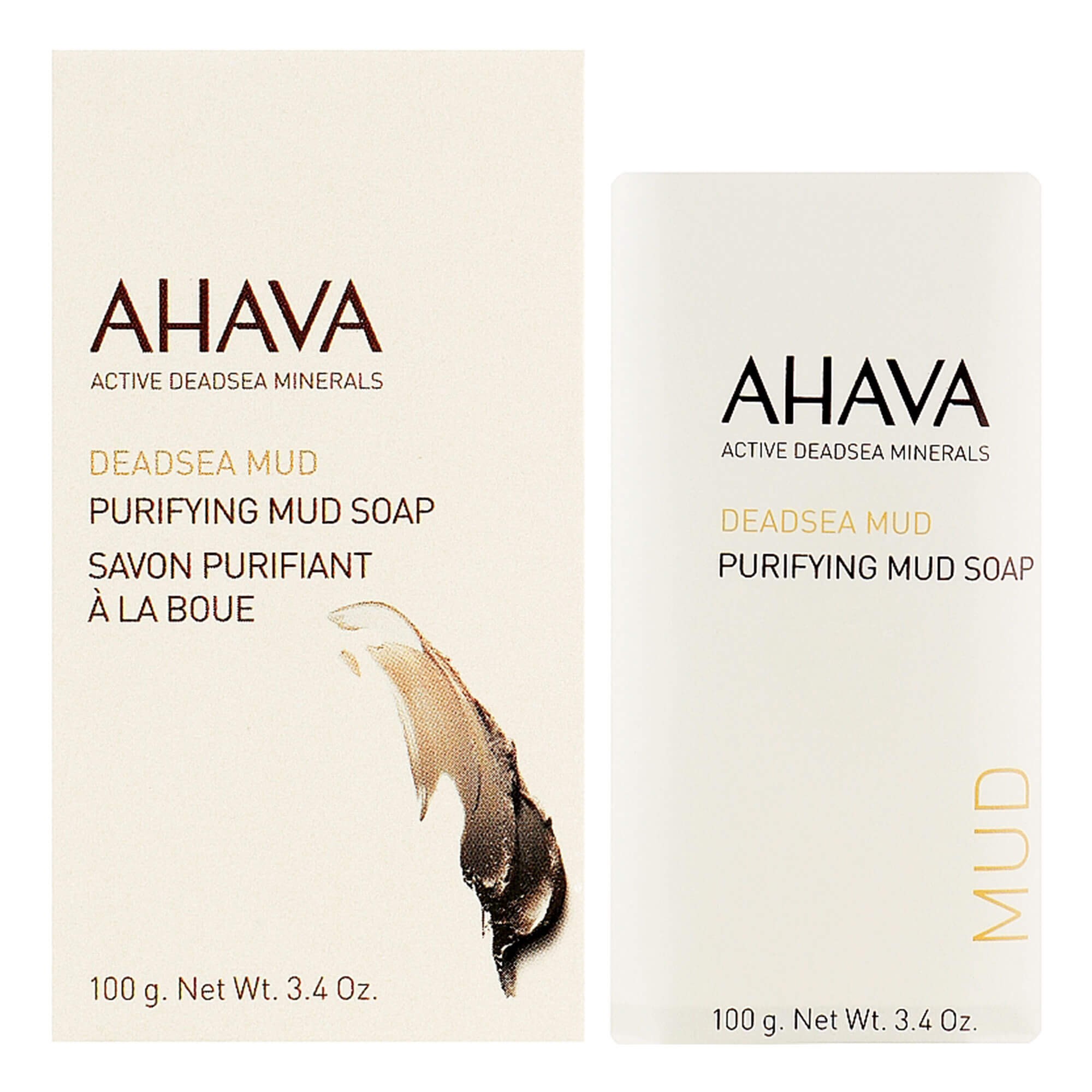 Мило для всіх типів шкіри Ahava Purifying Deadsea Mud Soap