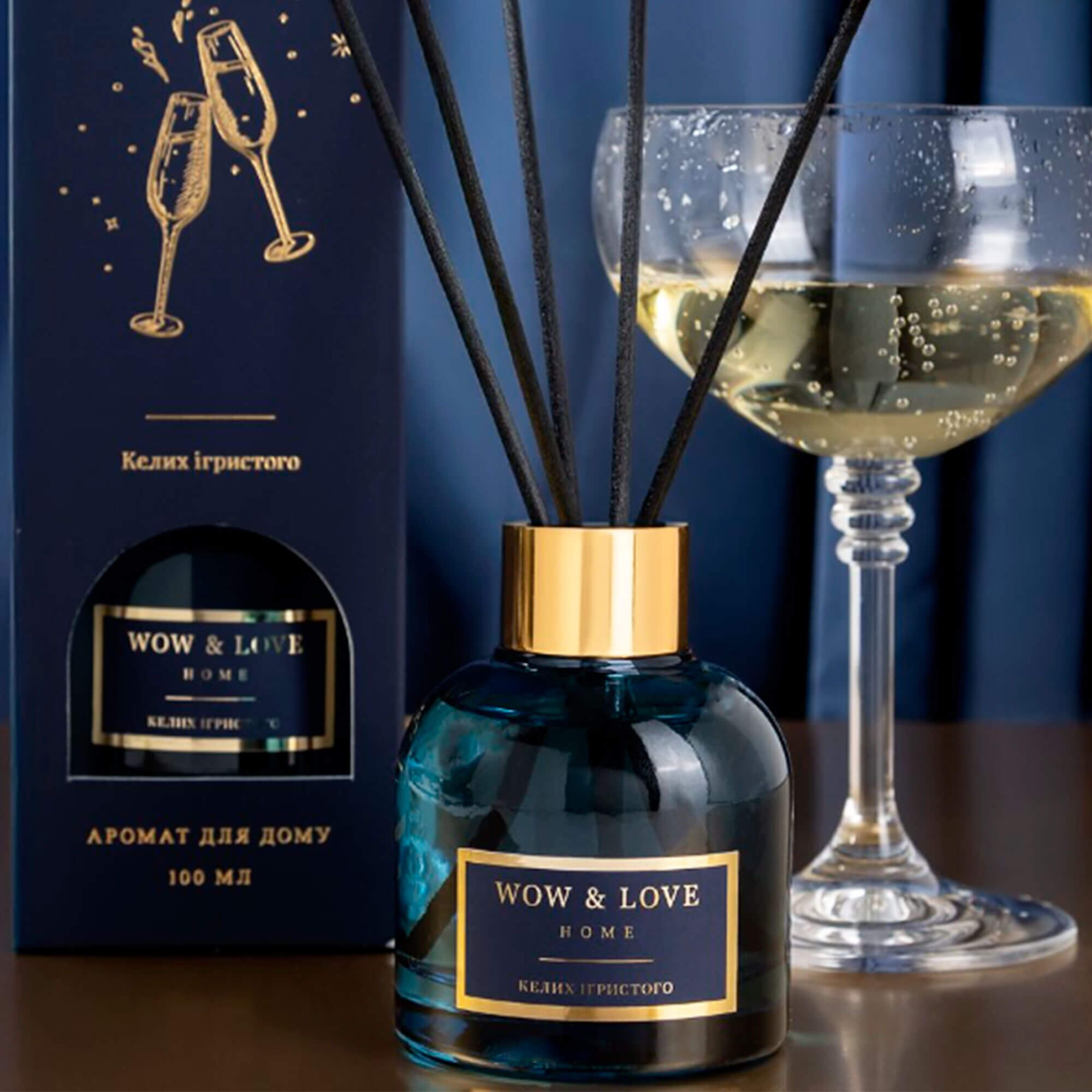 Аромадиффузор Бокал игристого Wow & Love A Glass Of Sparkling