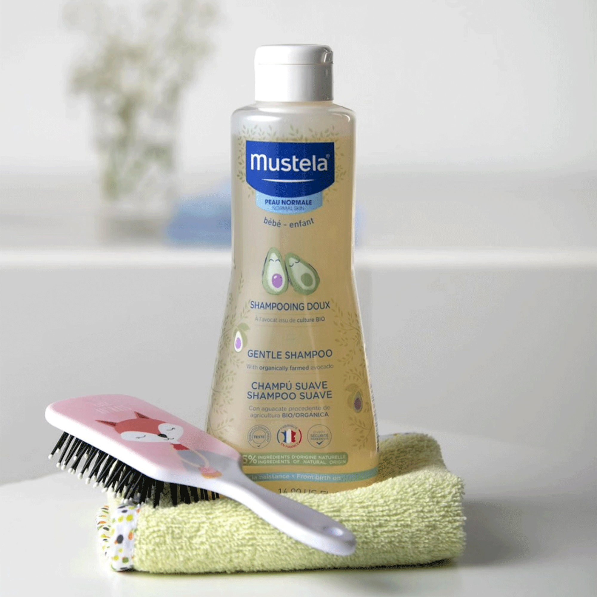 Детский шампунь Mustela Bebe Gentle Shampoo