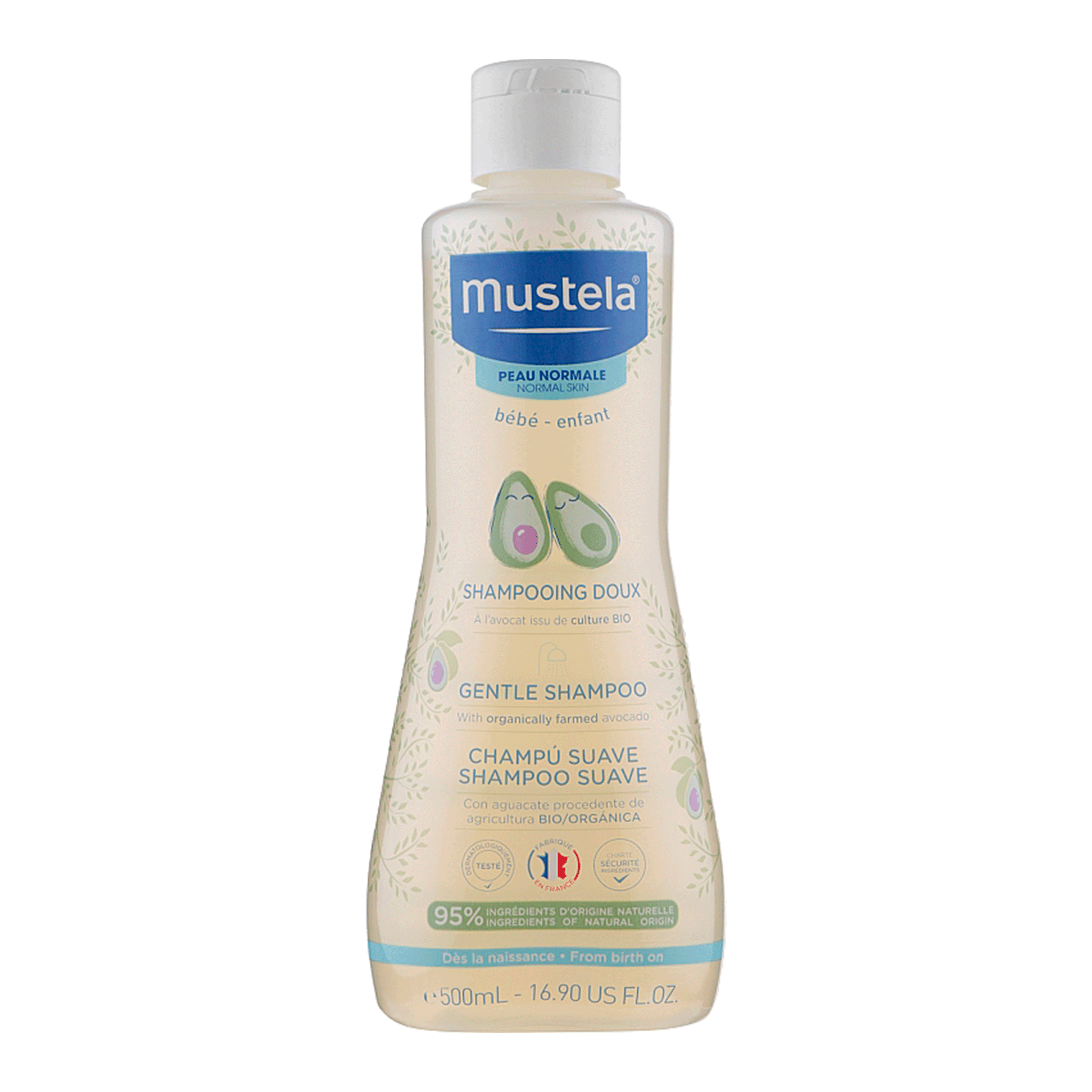 Детский шампунь Mustela Bebe Gentle Shampoo