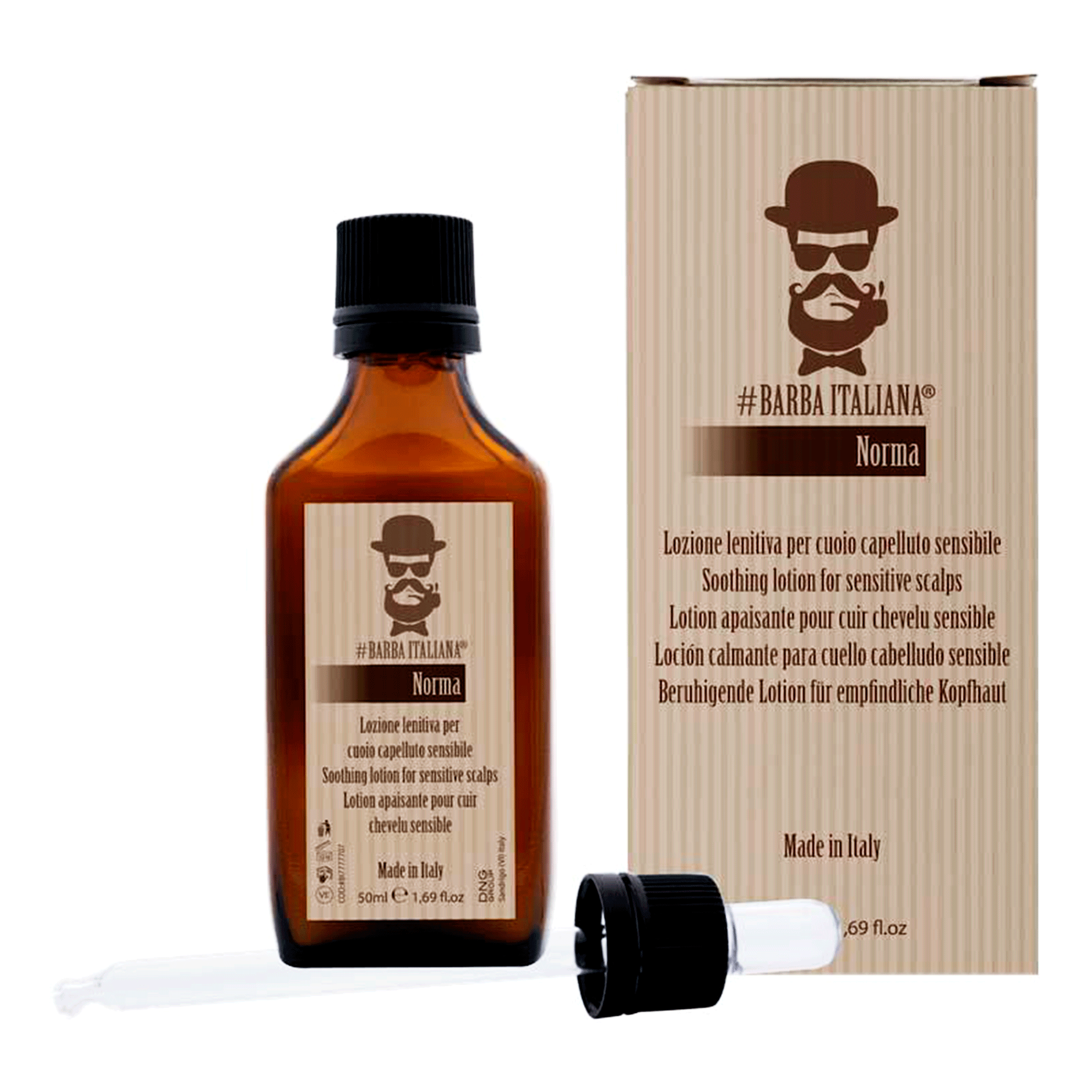 Barba Italiana Успокаивающий лосьон для чувствительной кожи головы