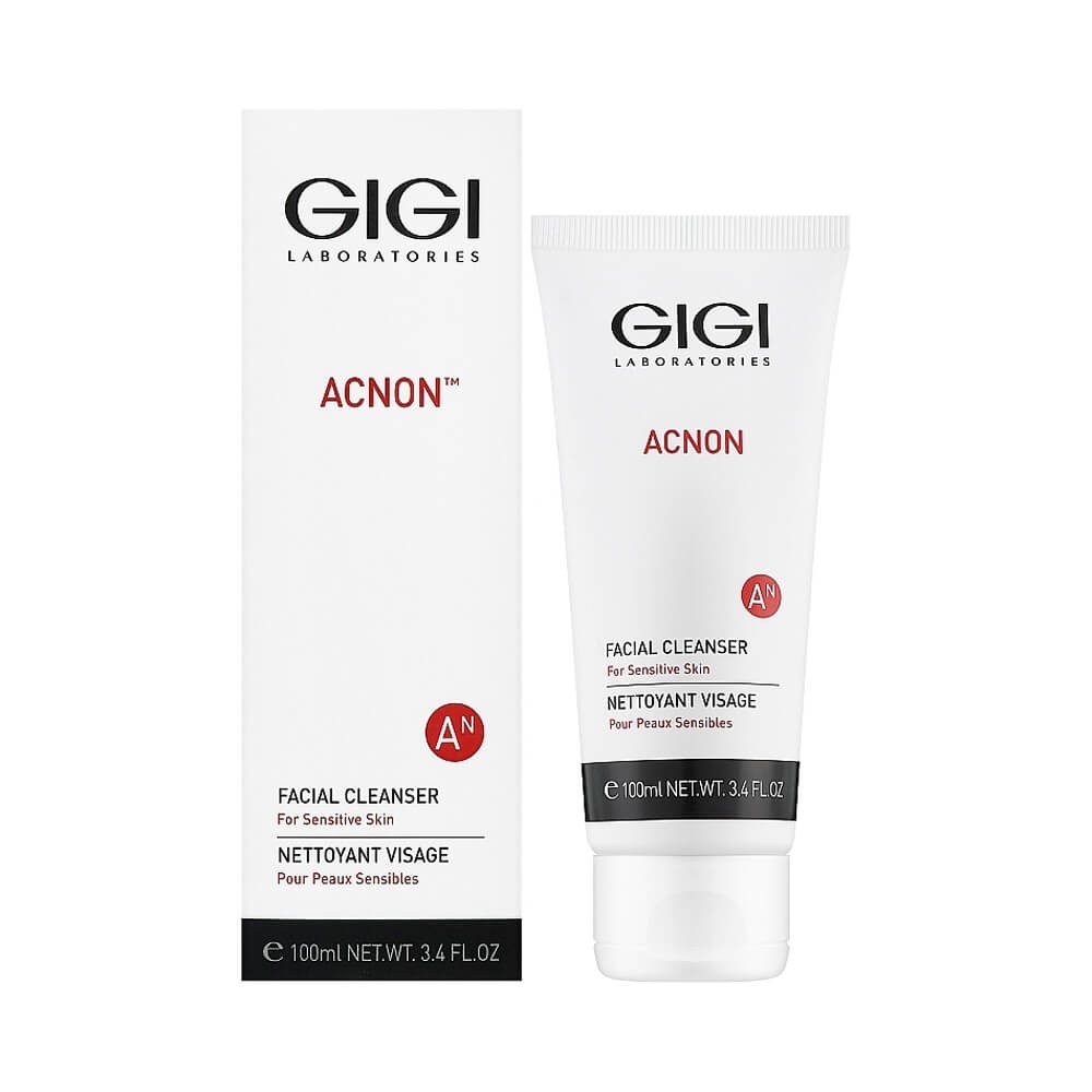 Очищающий гель для чувствительной кожи лица GIGI Acnon Facial Cleanser For Sensitive Skin