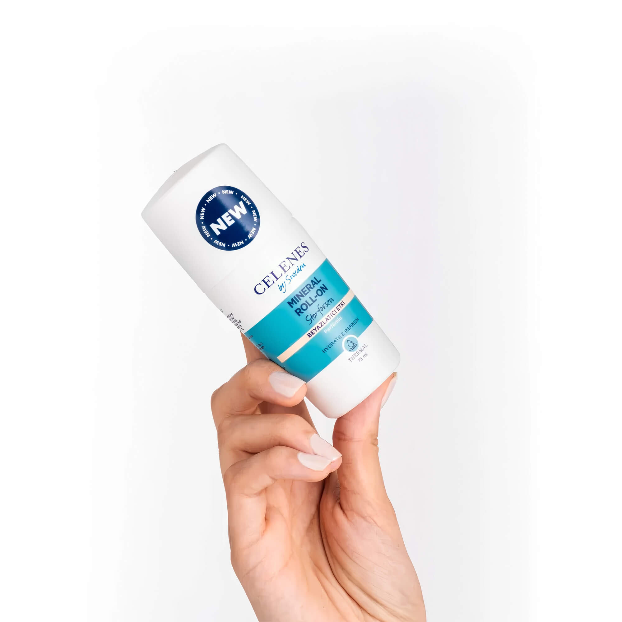 Термальный роликовый дезодорант с осветляющим эффектом Celenes Thermal Roll - On Whitening Storforsen