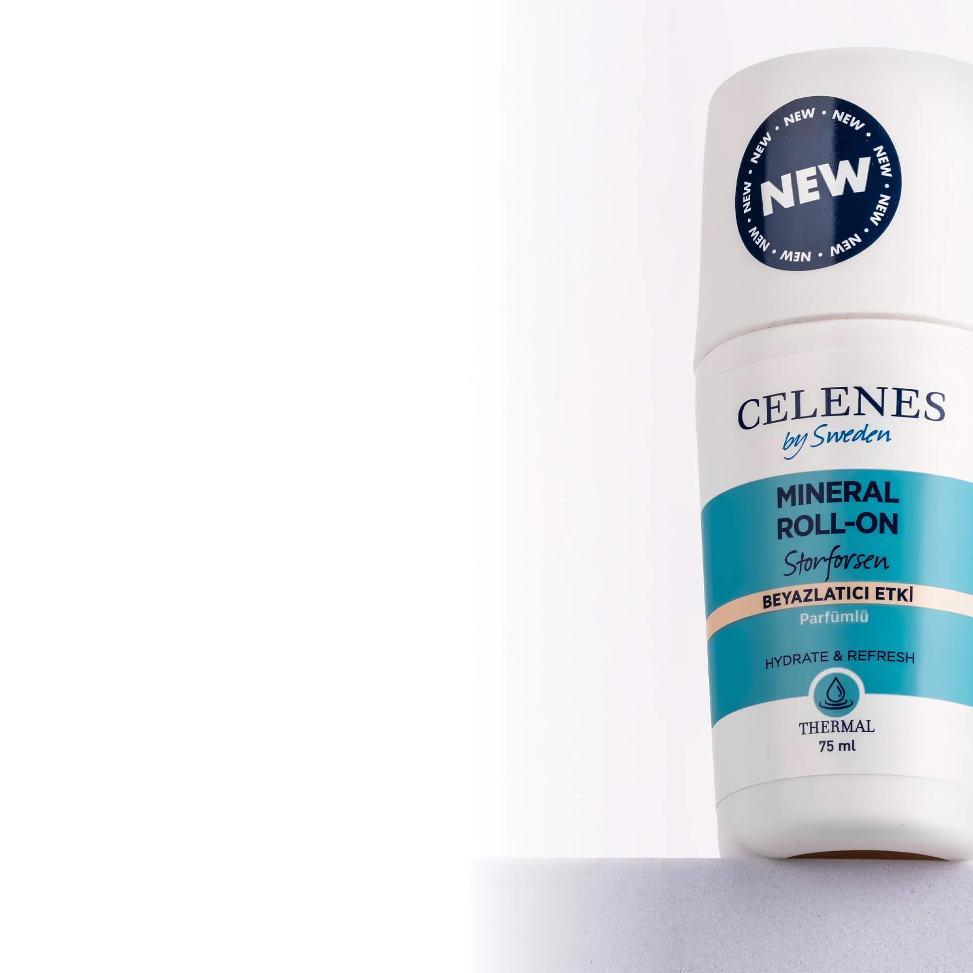 Термальный роликовый дезодорант с осветляющим эффектом Celenes Thermal Roll - On Whitening Storforsen