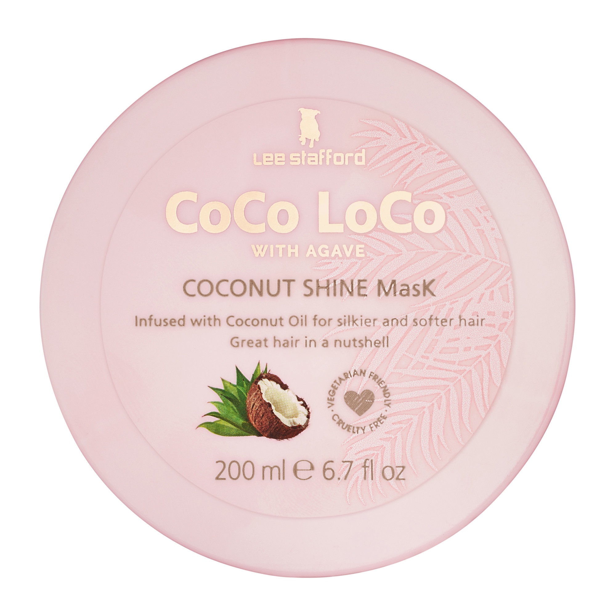 Увлажняющая маска с кокосовым маслом Lee Stafford Coco Loco Coconut Mask