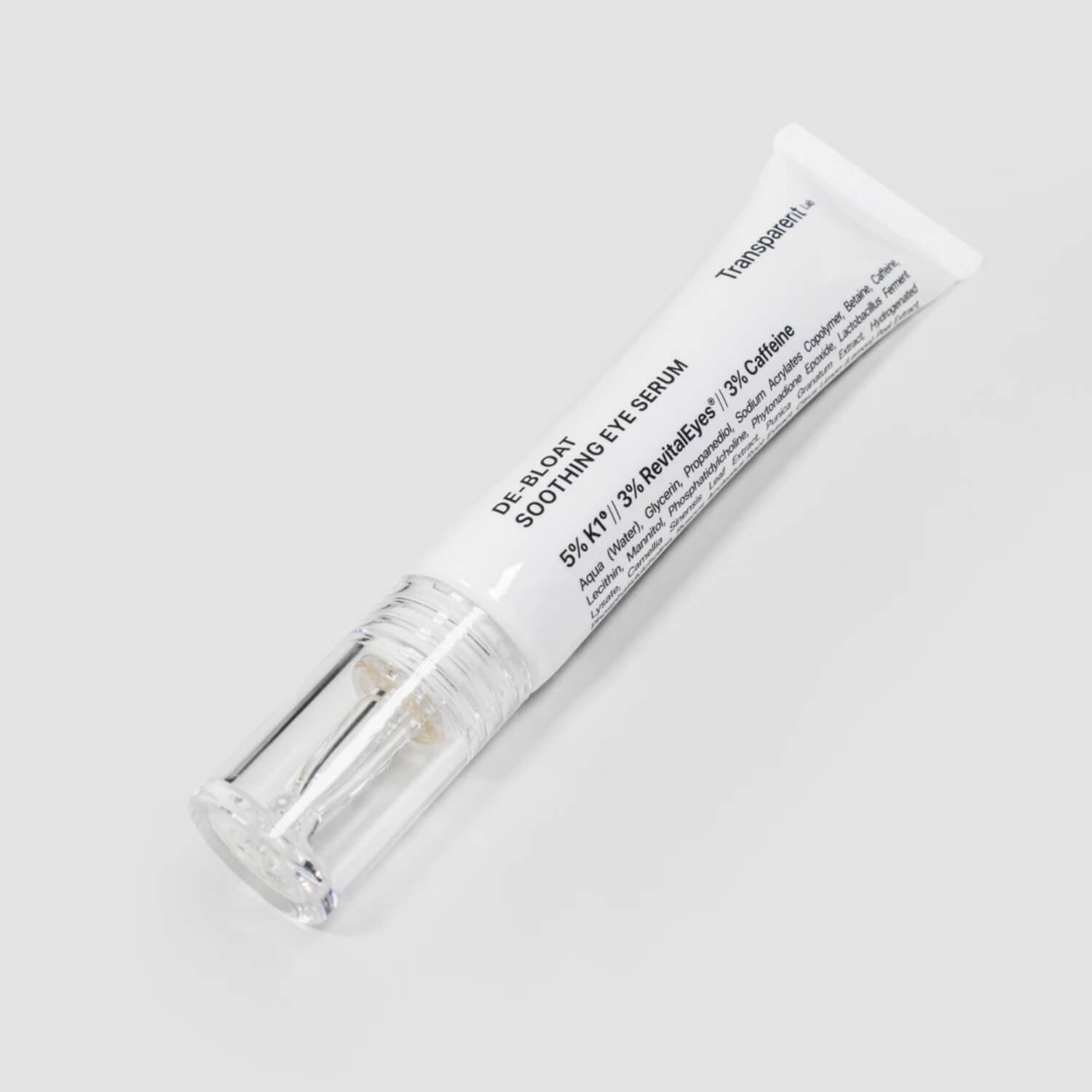 transparent lab de bloat soothing eye serum купить