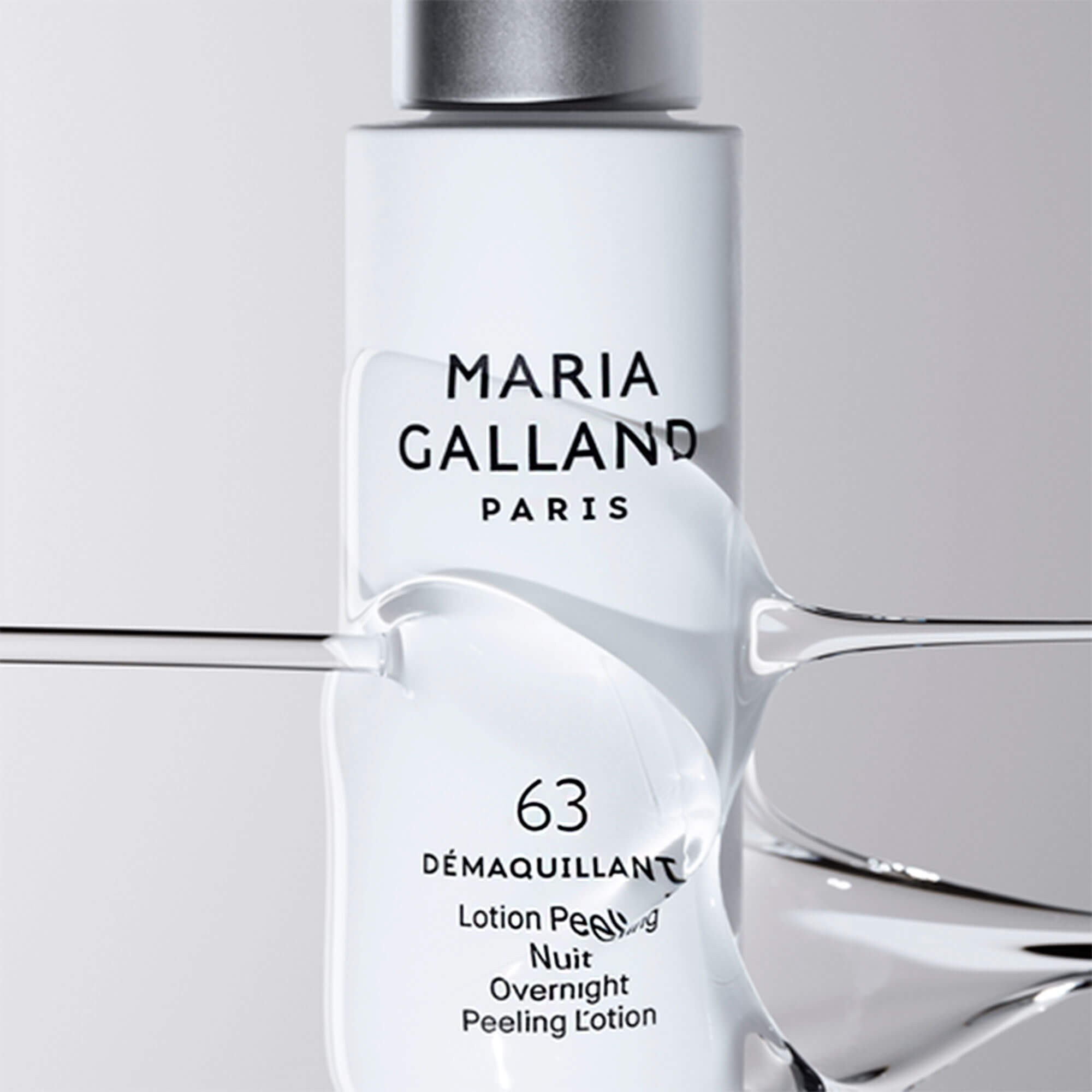 Ночной лосьон для деликатного отшелушивания кожи Maria Galland 63 Overnight Peeling Lotion