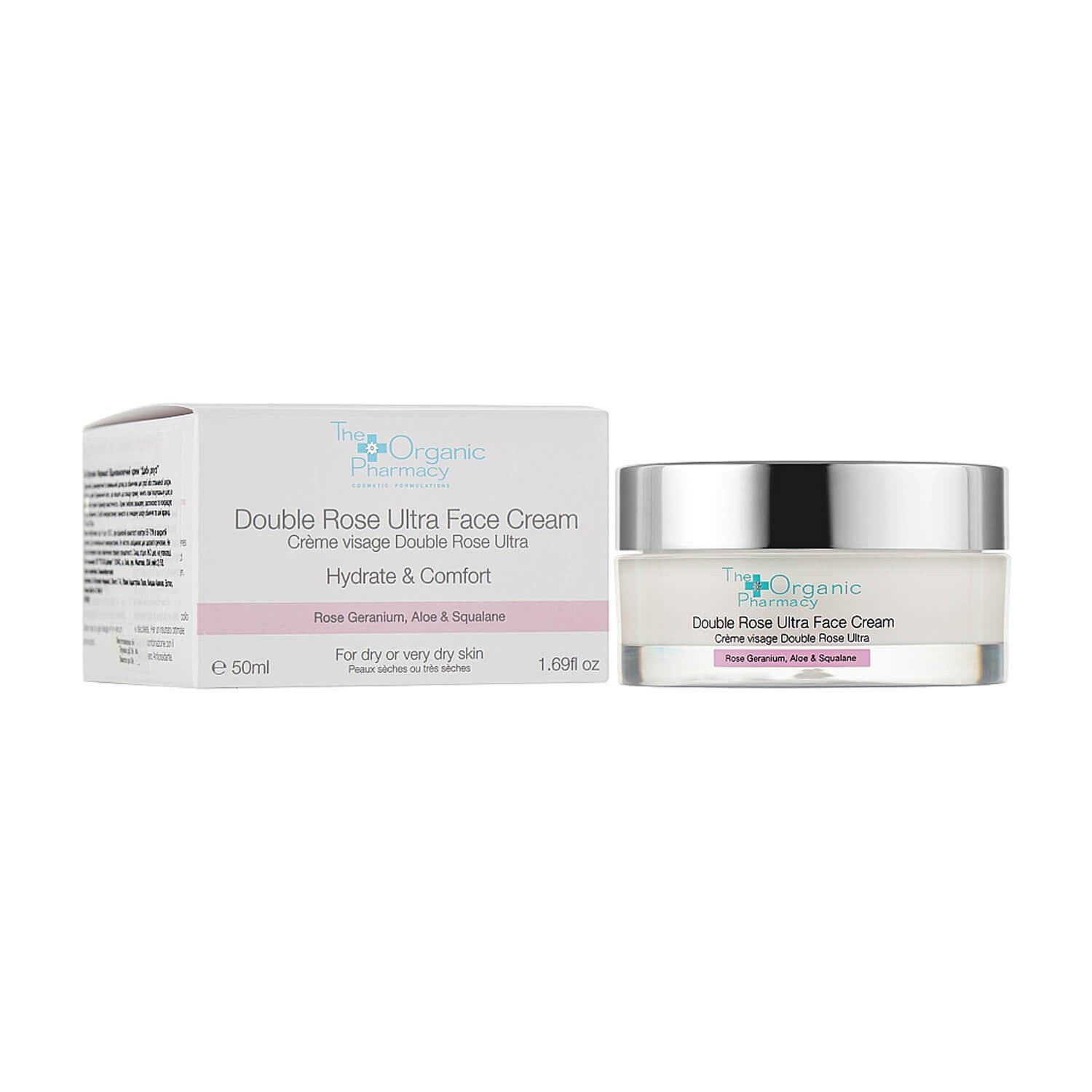 Восстанавливающий крем для лица The Organic Pharmacy Double Rose Ultra Face Cream
