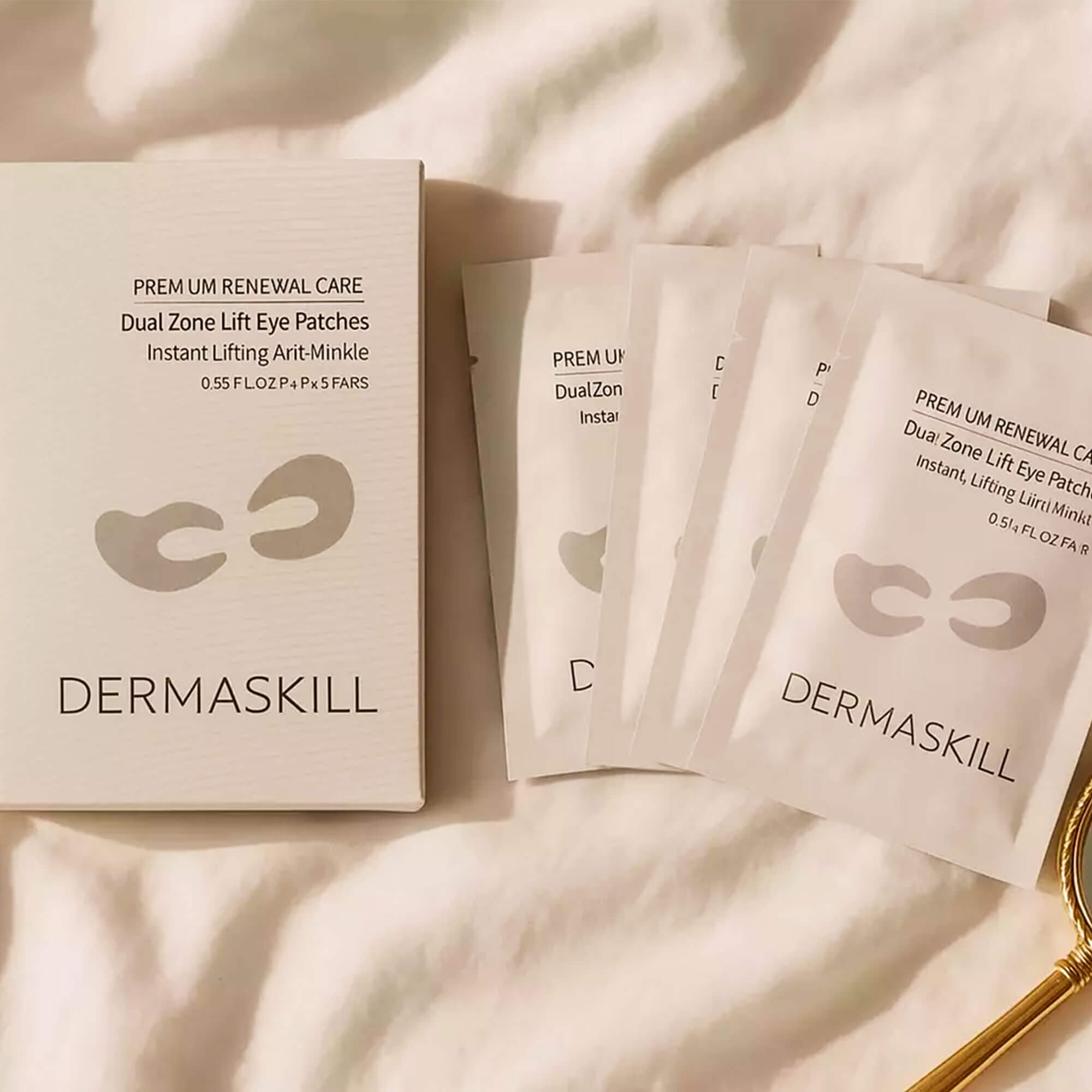 Двозональні Ліфтинг-патчі з ботулоподібною дією Dermaskill Dualzone Lift Eye Patches