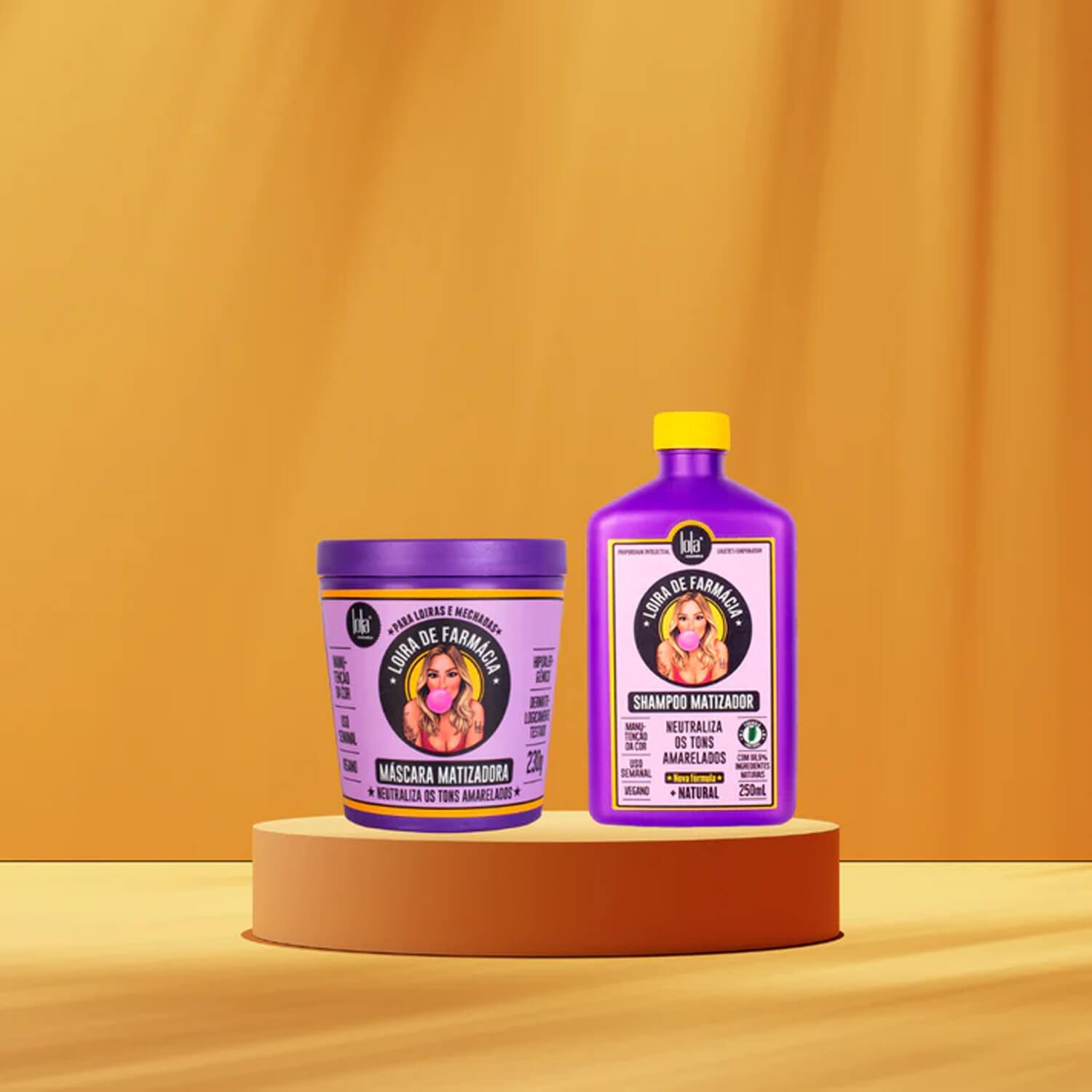 Маска для волос Lola Cosmetics Loira De Farmácia Mask