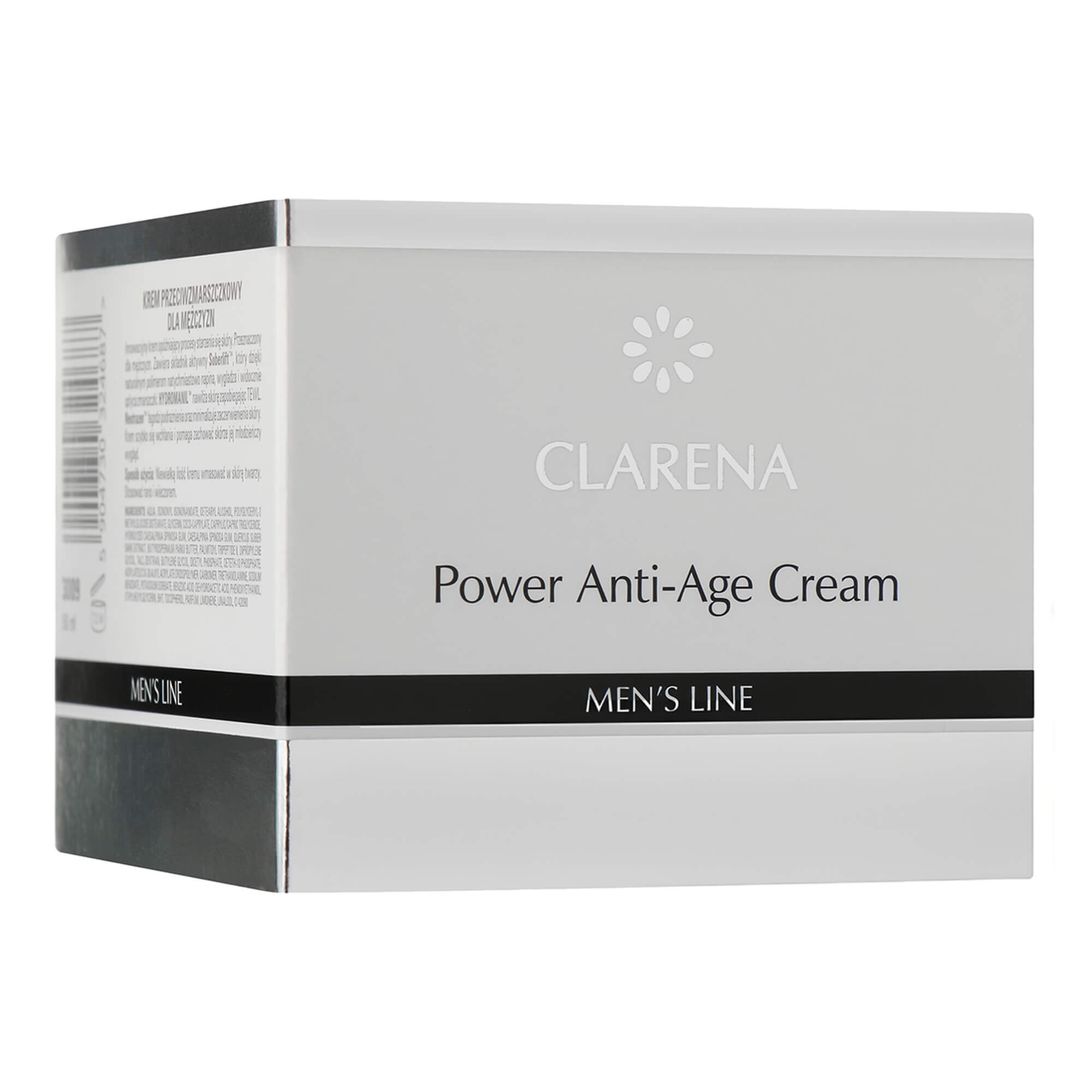 Крем против морщин для мужчин Clarena Power Anti-Age Cream