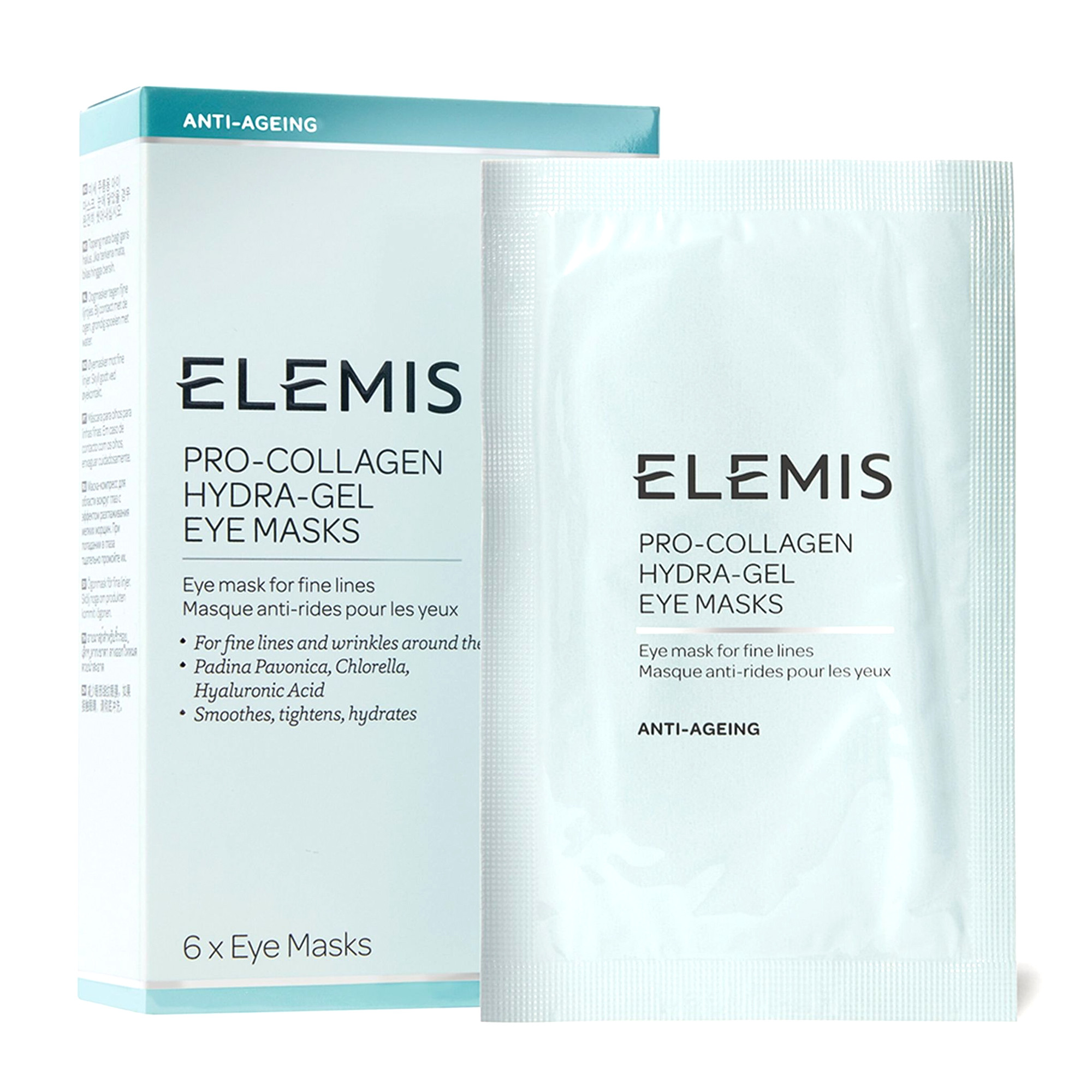 Гидрогелевые лифтинг-патчи для контура глаз Elemis Pro-Collagen Hydra-Gel Eye Mask