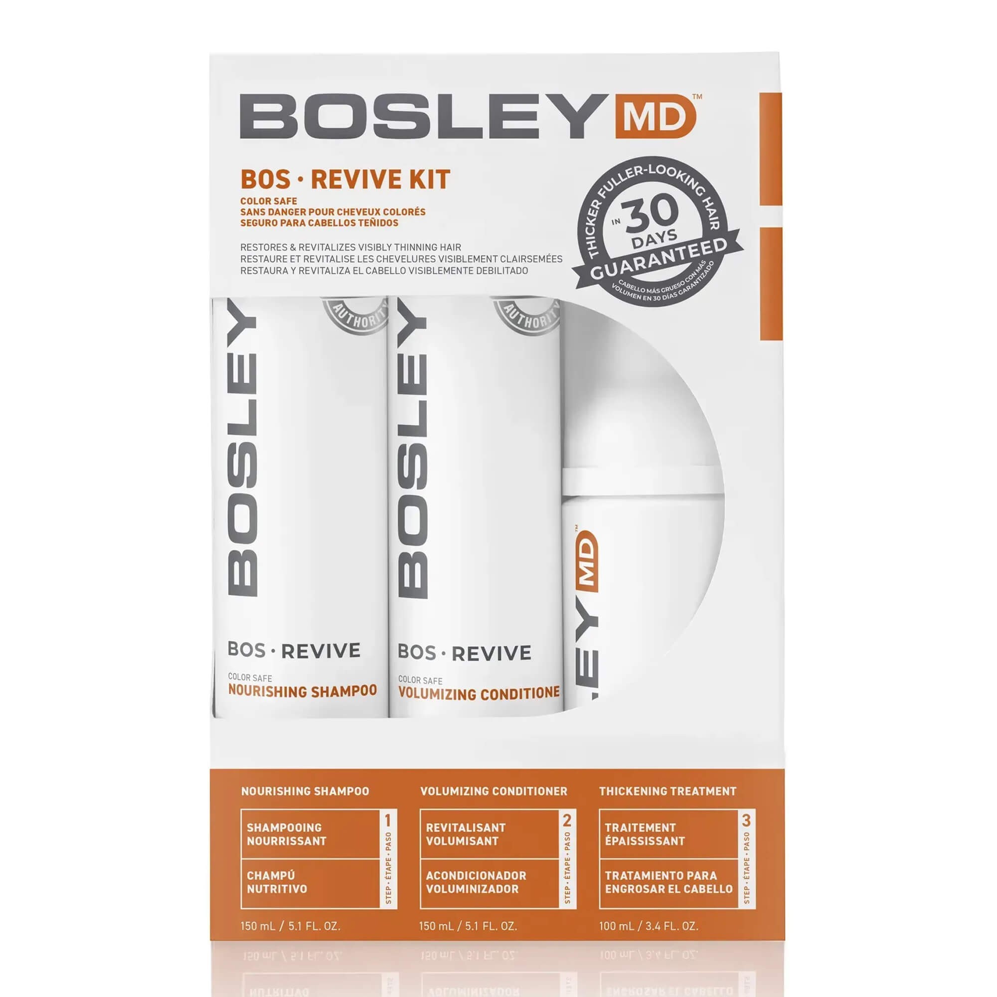 Bosley MD Набор для восстановления утонченных окрашенных волос