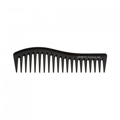 Черный гребень для волос  Black Wavy Comb For Gel