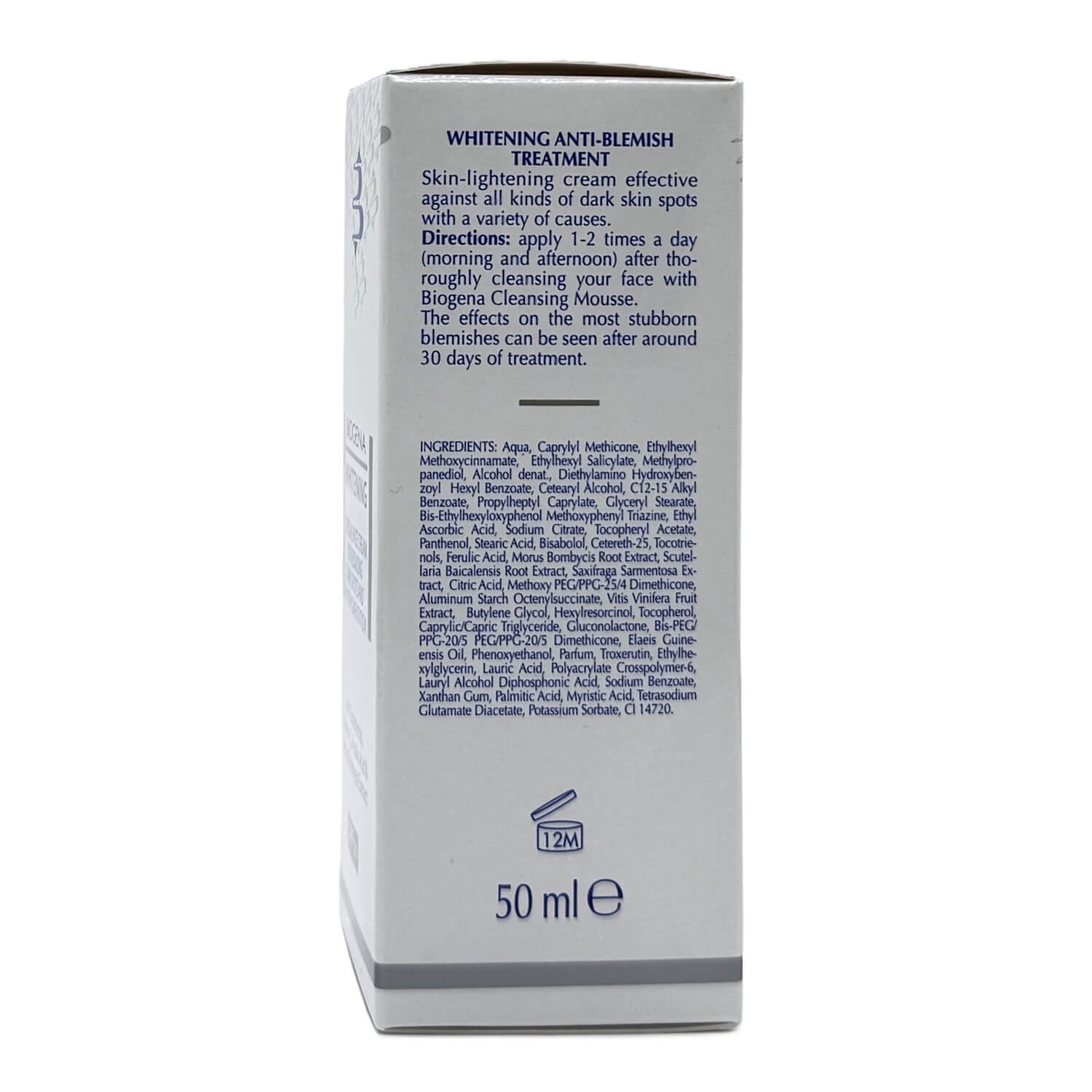 Осветляющий крем Biogena Whitening