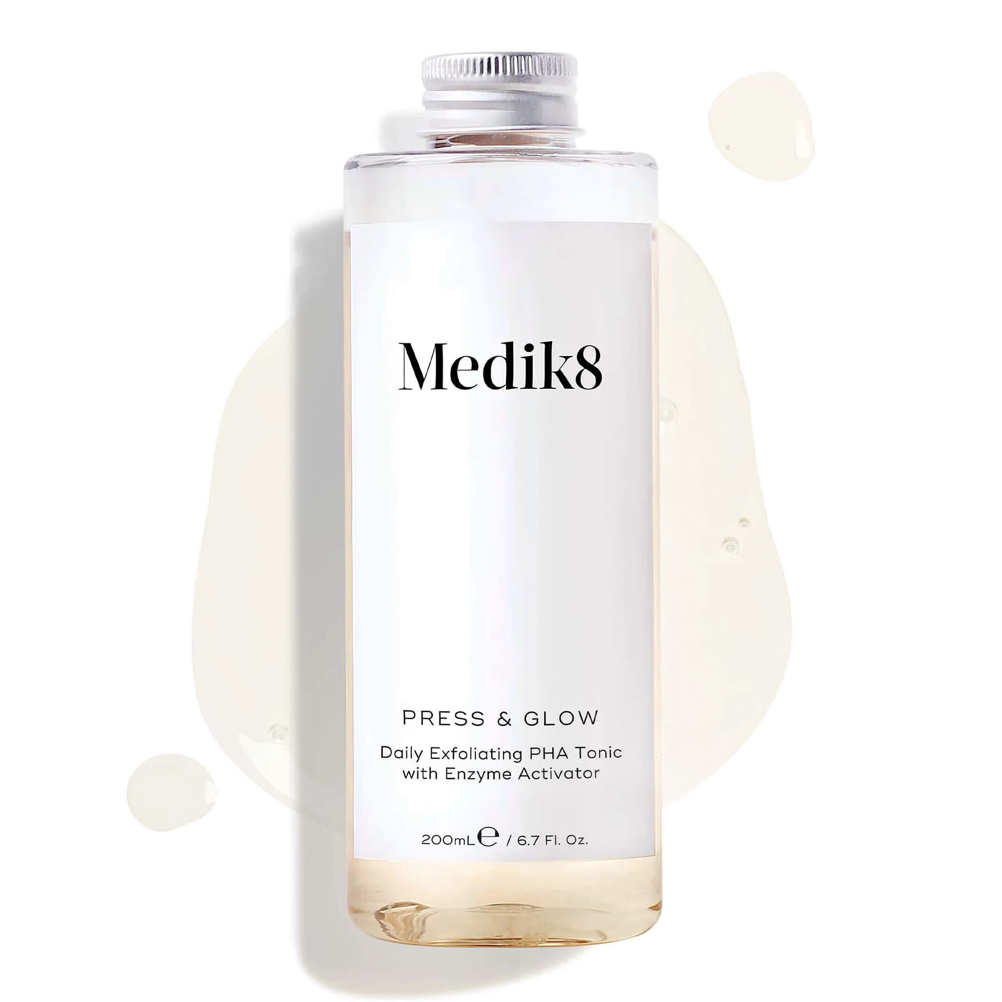 Щоденний відлущуючий тонік із РНА змінний флакон Medik8 Press And Glow Refill