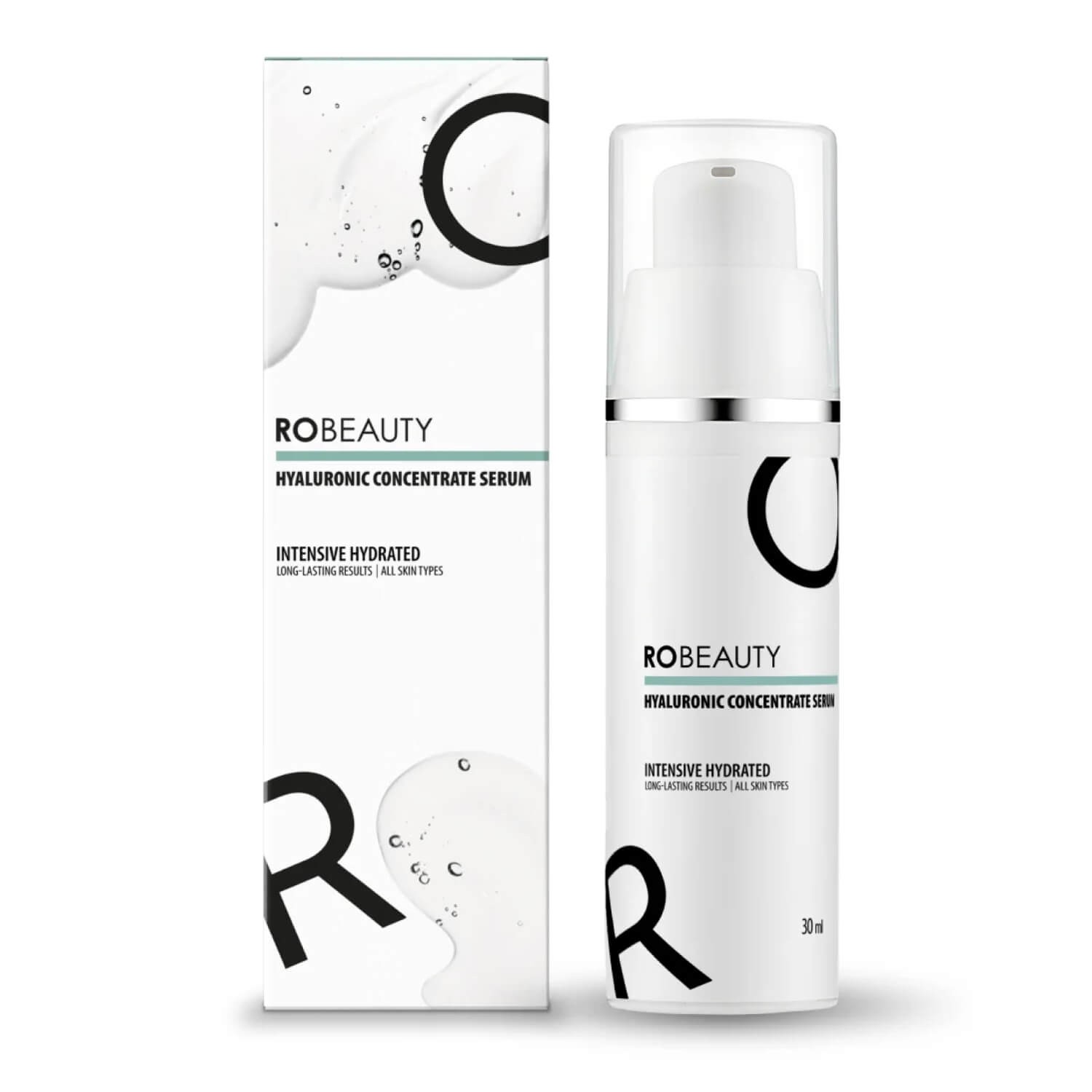 Сироватка з 4 видами гіалуронової кислоти та пробіотиками Robeauty Me Hyaluronic Concentrate Serum