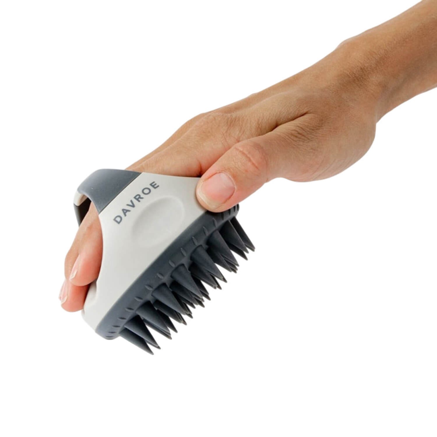 Массажная щетка для кожи головы Davroe Exfoliates and Massages Scalp Brush