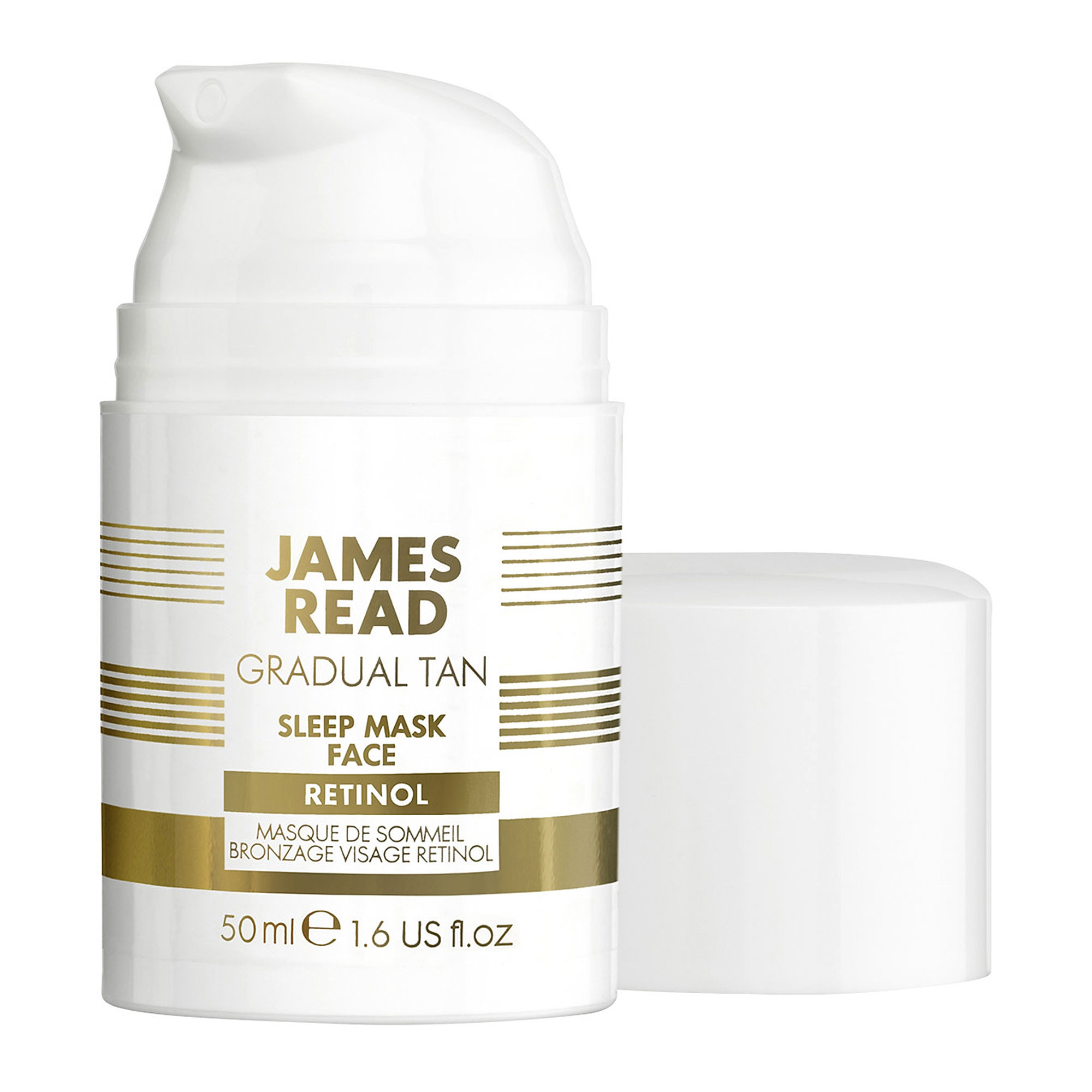 James Read Sleep Mask Tan Face Retinol Нічна маска для обличчя з ефектом засмаги з ретинолом