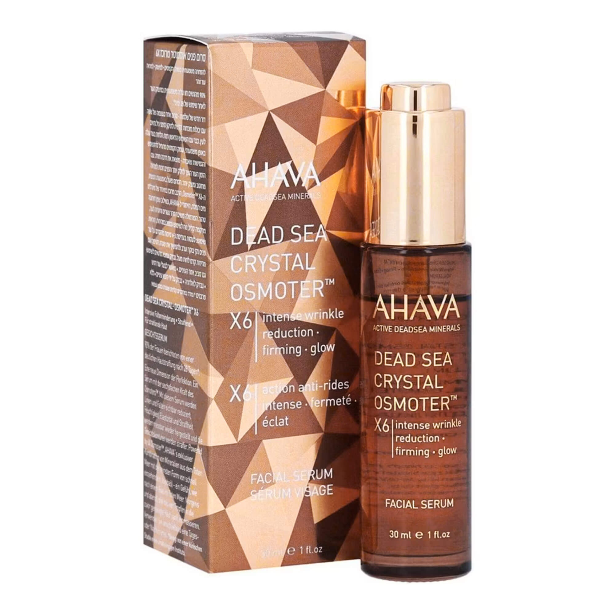 ahava dead sea crystal osmoter x6 facial serum цена