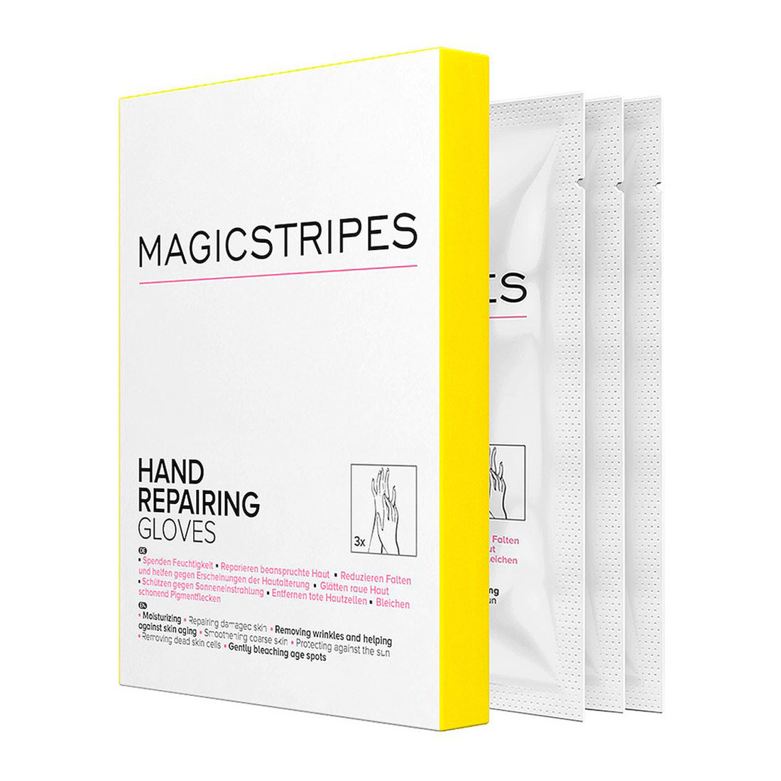 Перчатки для восстановления кожи рук Magicstripes Hand Repairing Gloves