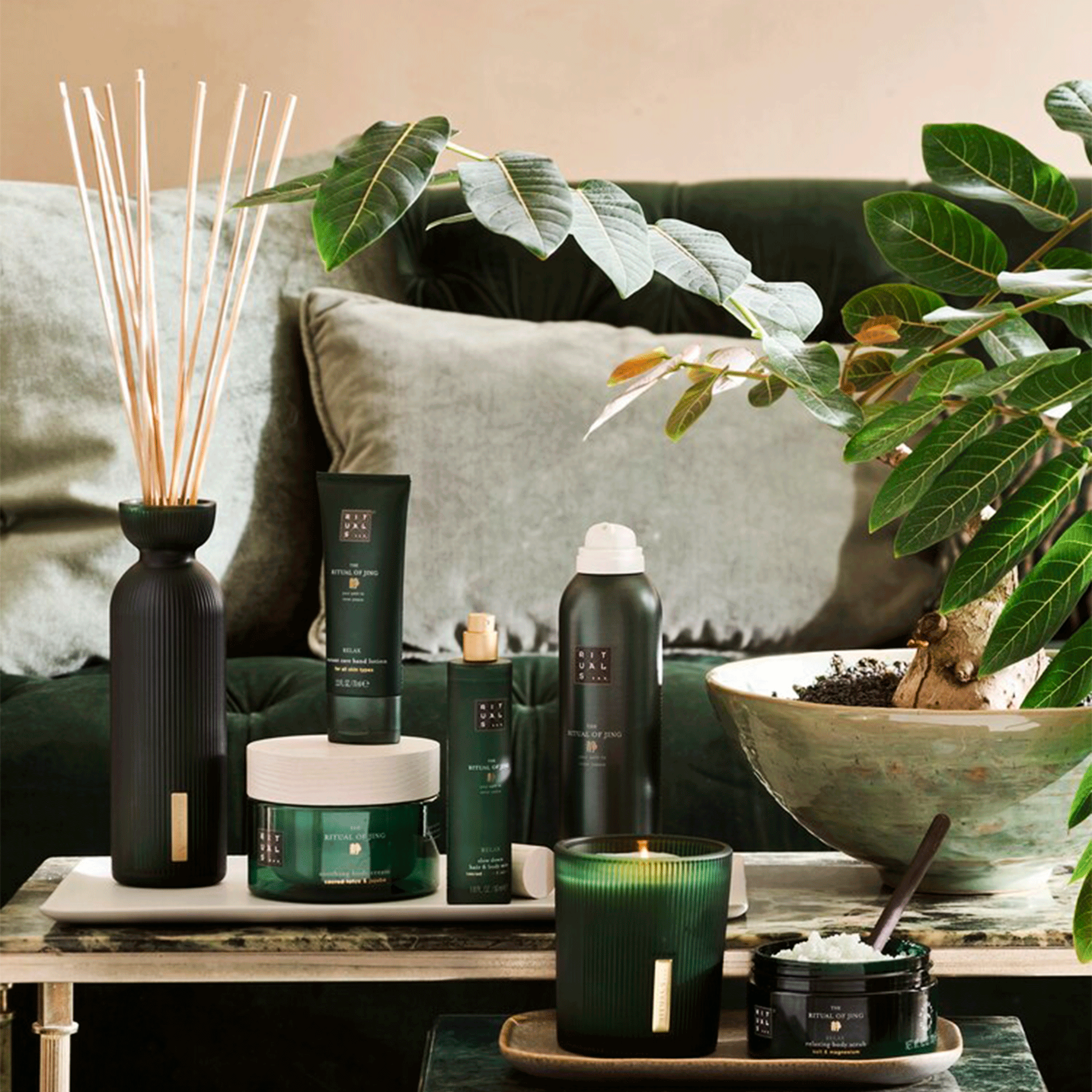 Гель-пенка для душа Rituals The Ritual of Jing Foaming Shower Gel